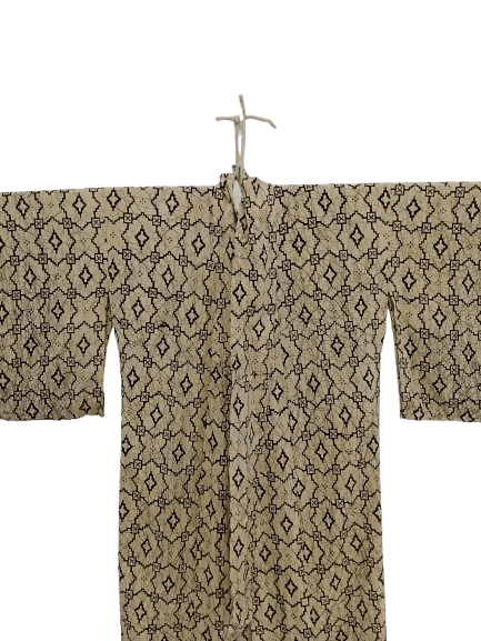Komono Vintage Yukata Kimono Nice Motif Japanese Traditional Wear Size L / US 10 / IT 46 - 3 Thumbnail