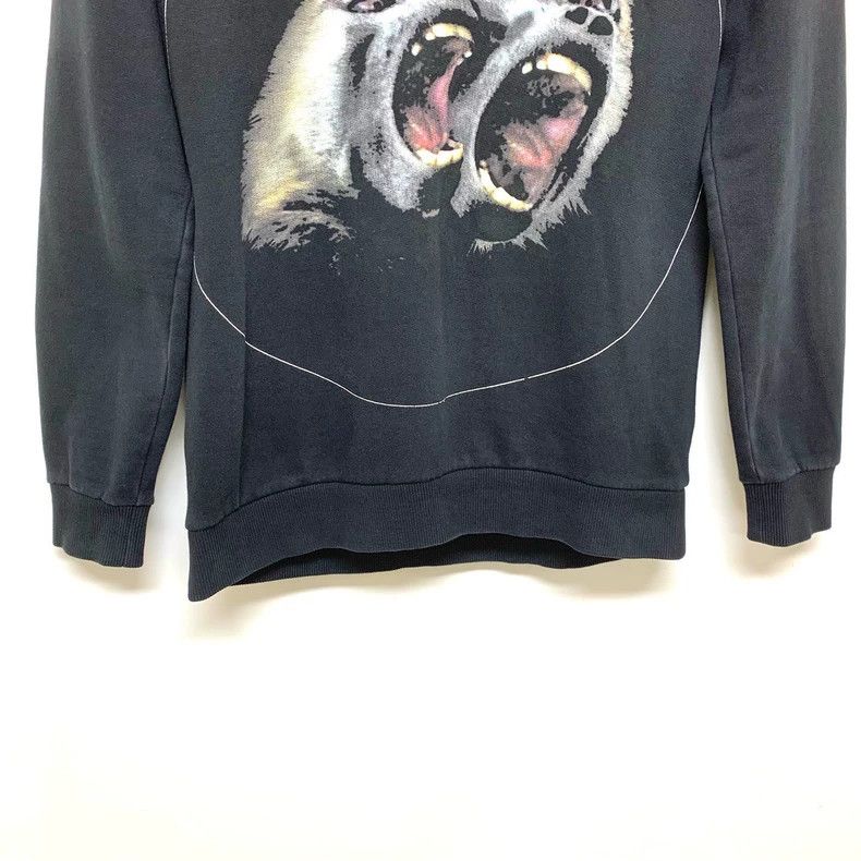 Givenchy Givenchy Classic Twin Monkey Printed Round Neck Sweatshirt Size US XS / EU 42 / 0 - 4 Thumbnail
