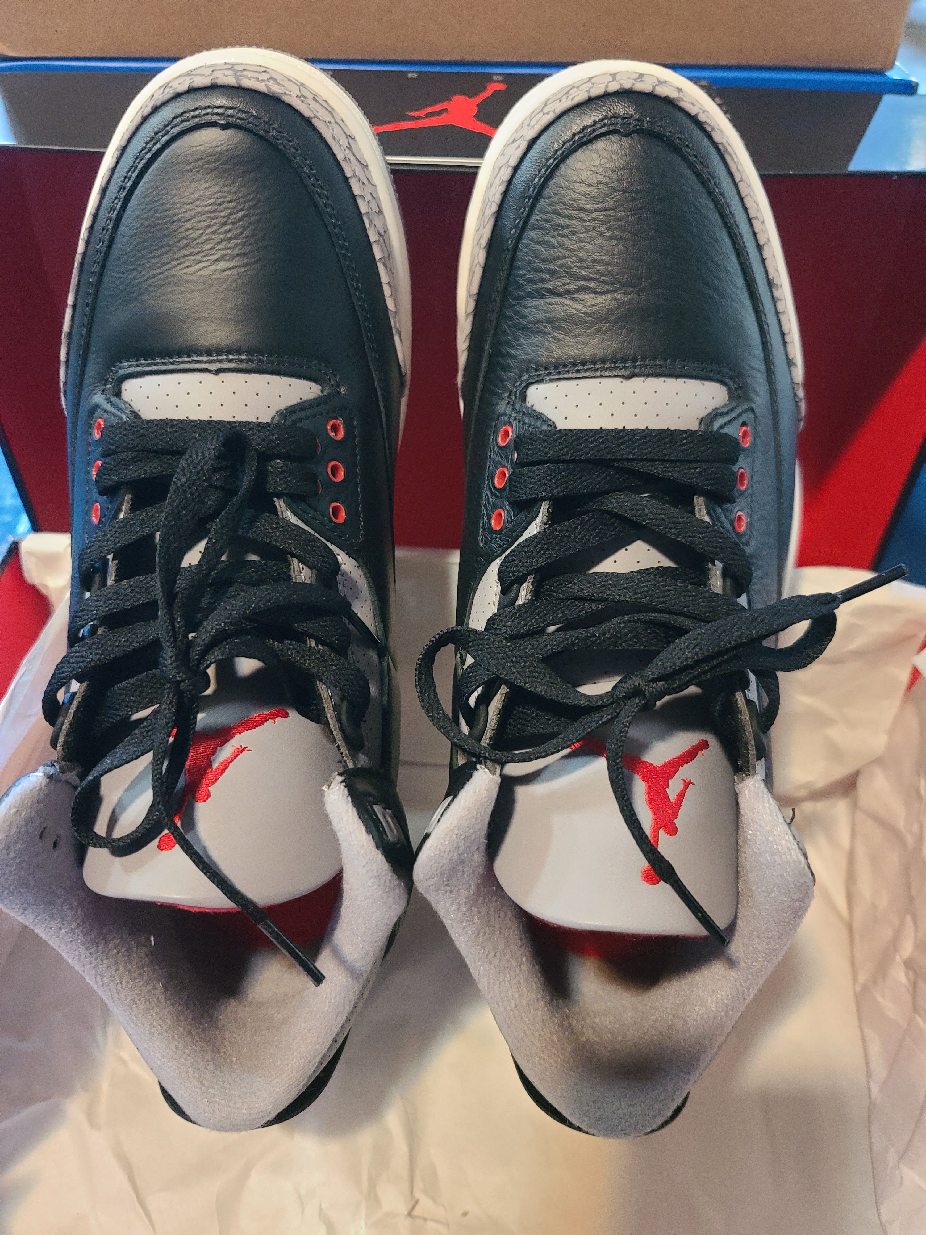 Jordan Brand Black Cement 3s Size US 9.5 / EU 42-43 - 9 Thumbnail
