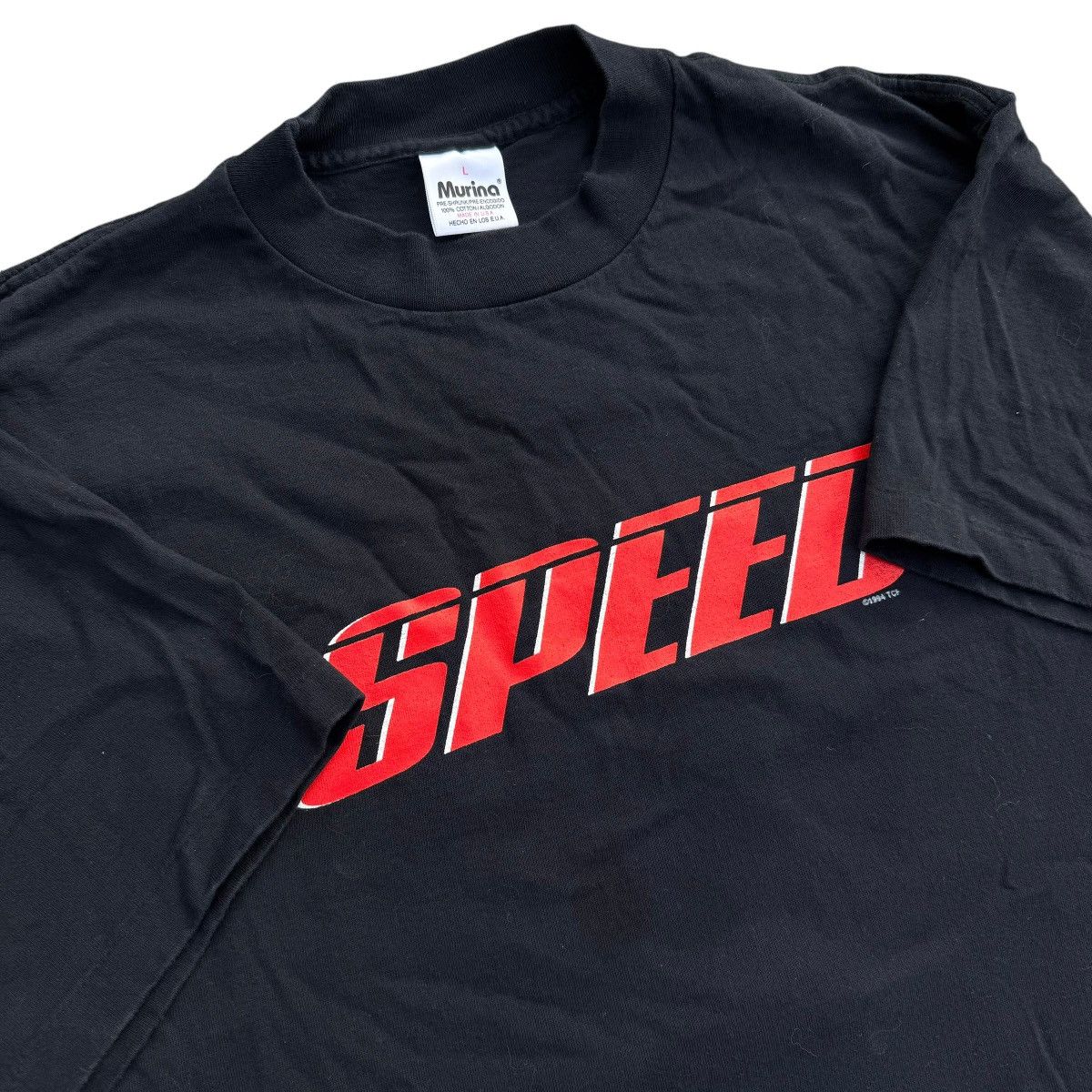 Vintage 1994 Speed Movie Promo Graphic Tee Keanu Reeves Vintage Size US L / EU 52-54 / 3 - 8 Thumbnail