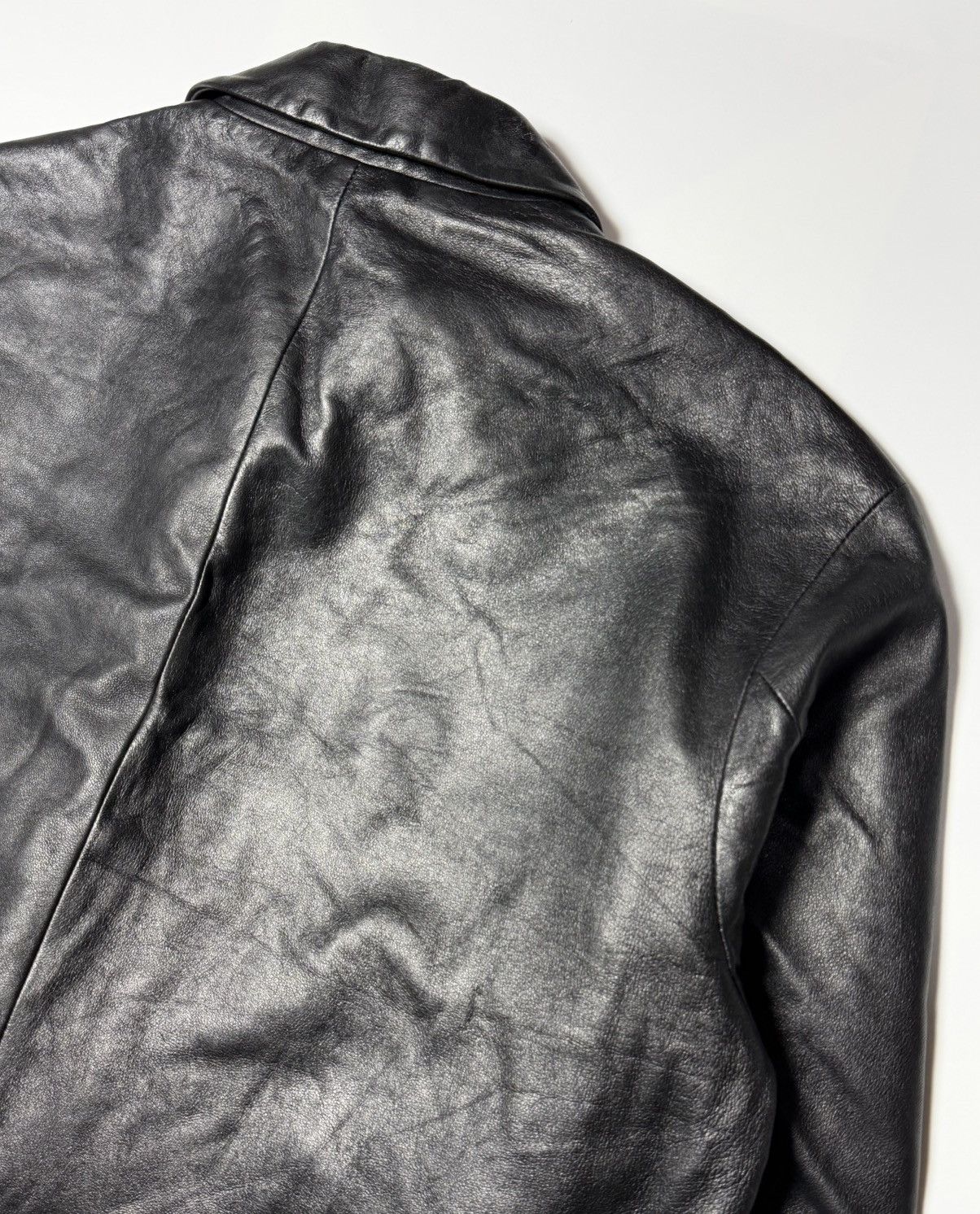 Balenciaga Balenciaga - Nicholas Ghesquière Zip-up leather jacket Size US L / EU 52-54 / 3 - 9 Thumbnail
