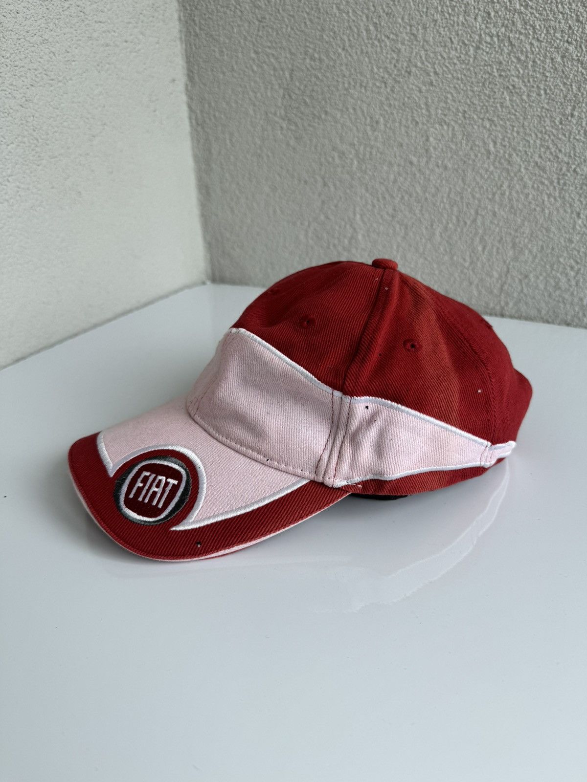 Vintage Fiat Red Cap Racing Vintage Size ONE SIZE - 2 Thumbnail
