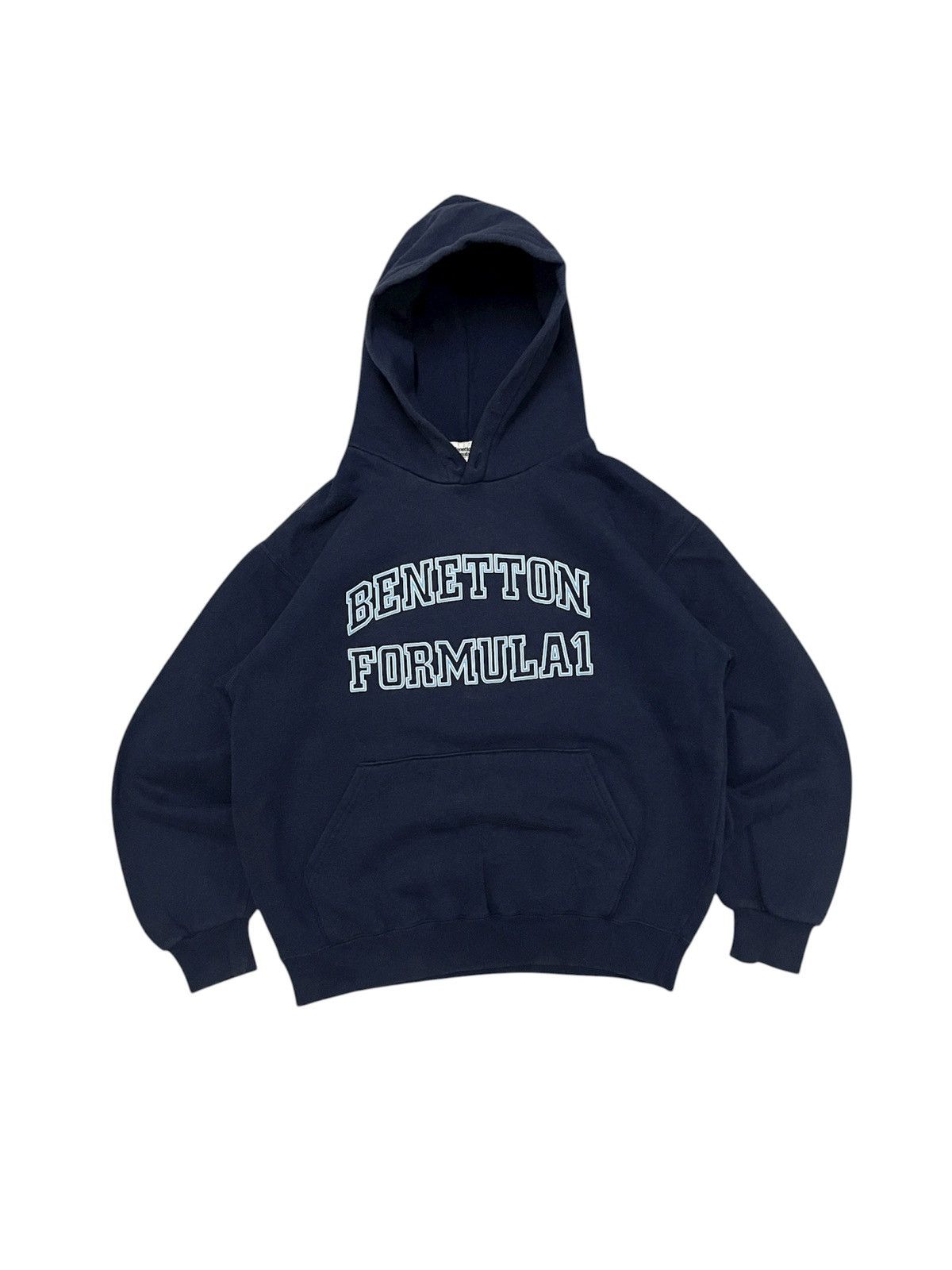 United Colors Of Benetton 90s UNITED COLORS OF BENETTON FORMULA 1 PROMO HOODIE Size US M / EU 48-50 / 2 - 1 Thumbnail