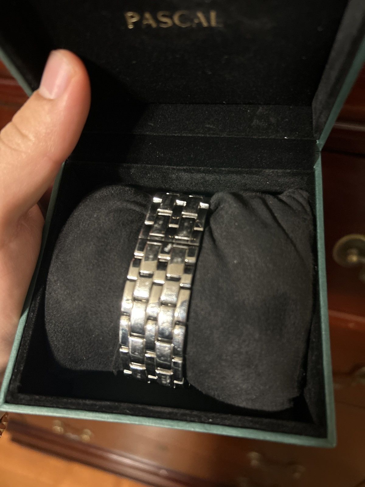 Bulova Silver Citizen Watch with crystal Face and band Size ONE SIZE - 3 Thumbnail