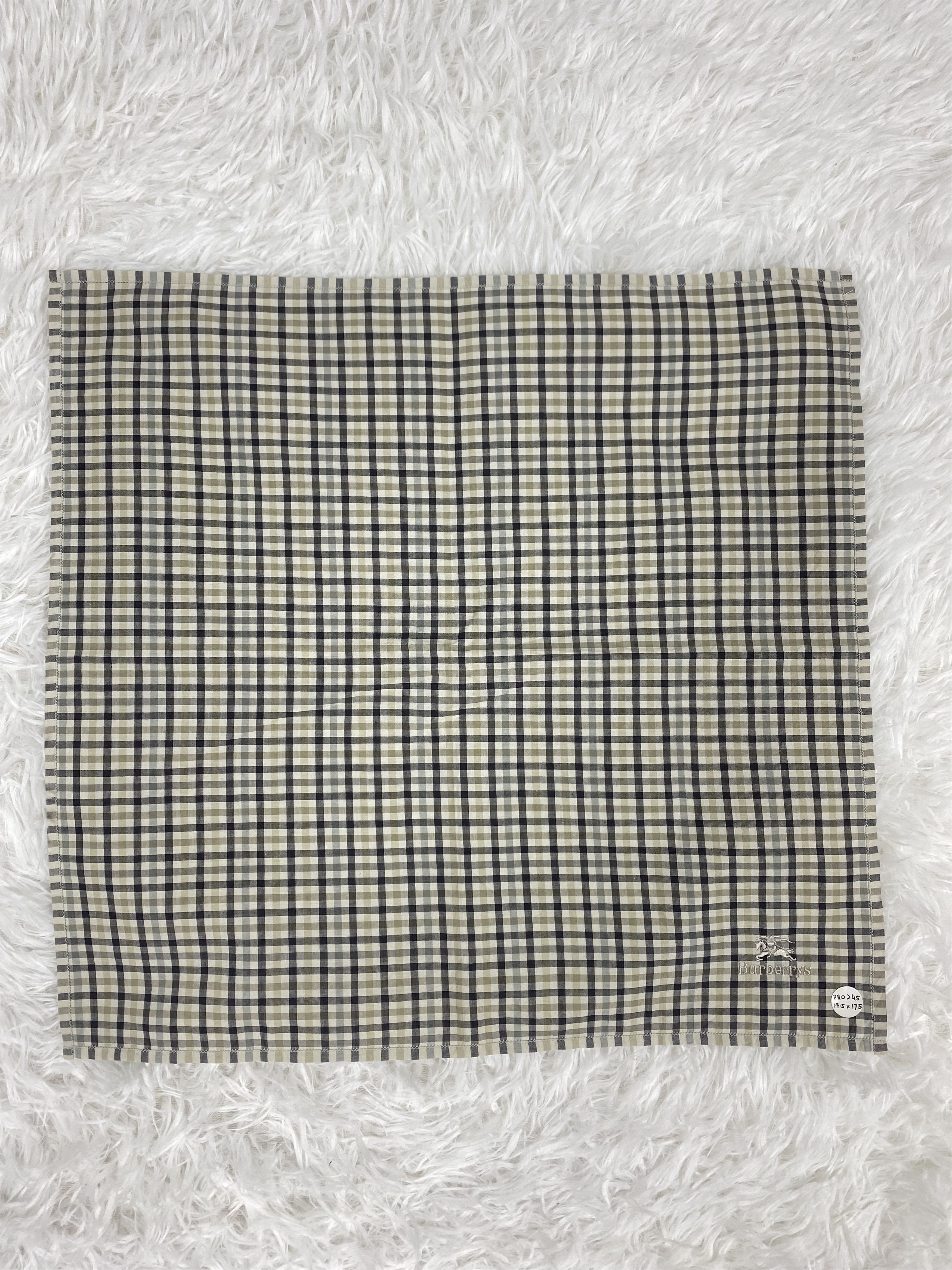 Burberry × Vintage Vintage Burberrys Handkerchief Neckerchief PH0245 Size ONE SIZE - 3 Thumbnail