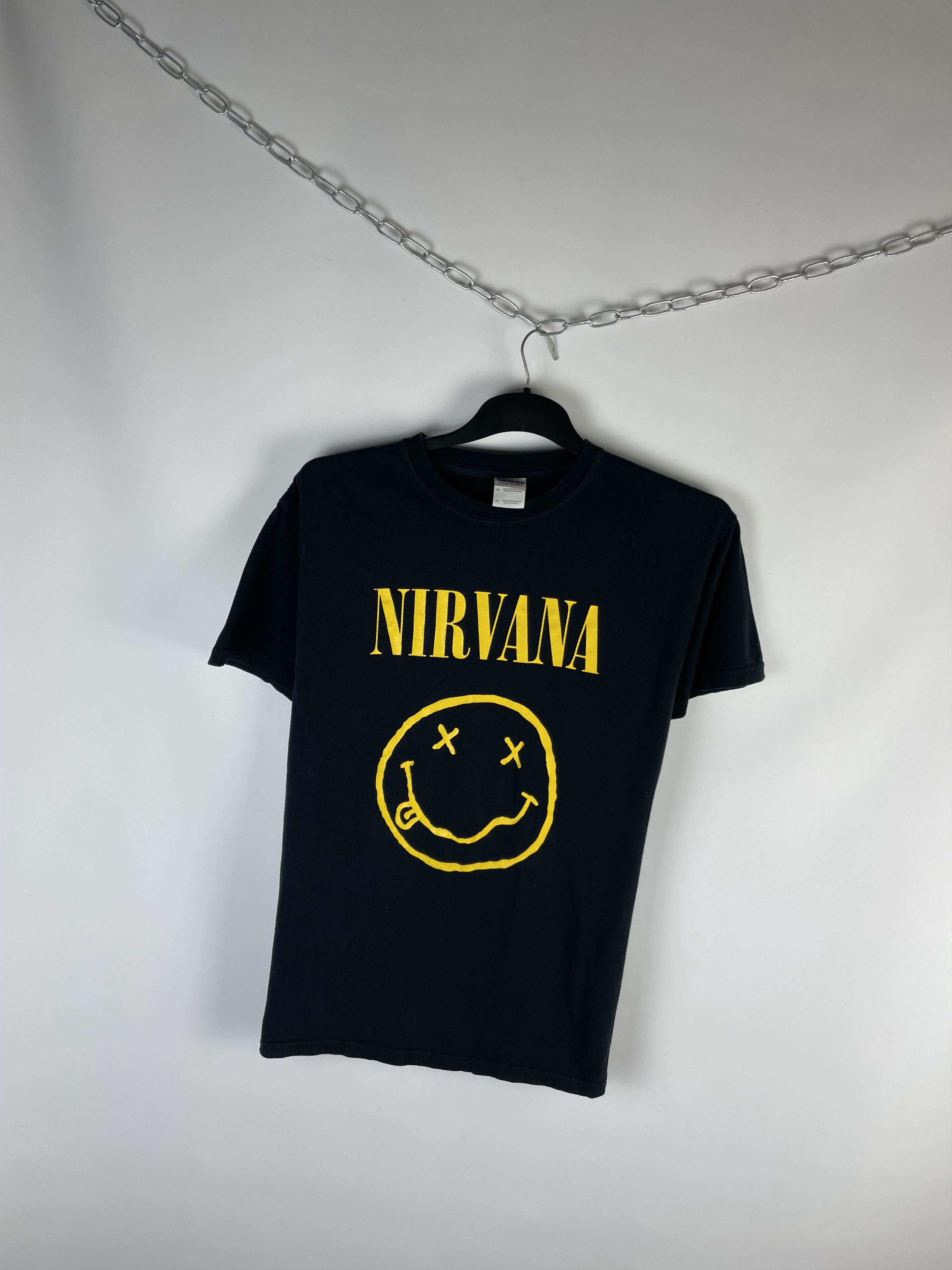 Band Tees Mens Vintage Nirvana T Shirt rock band tee Size US M / EU 48-50 / 2 - 2 Thumbnail