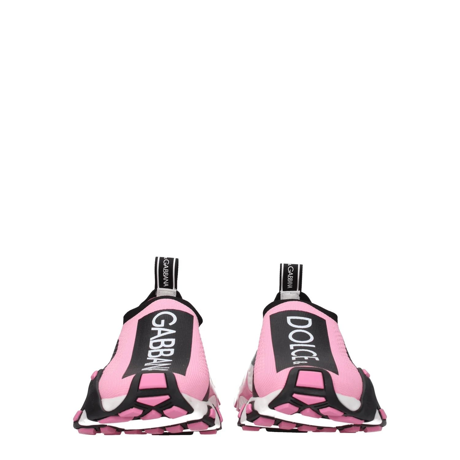 Dolce & Gabbana ob1o1e1124 Fabric Sneakers in Pink Black Size US 6 / IT 36 - 3 Thumbnail