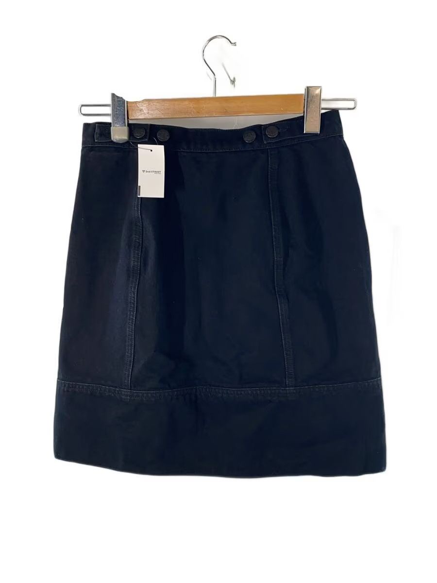Vivienne Westwood Asymmetrical Button Panel Denim Skirt Size 25" / US 0 / IT 36 - 2 Thumbnail