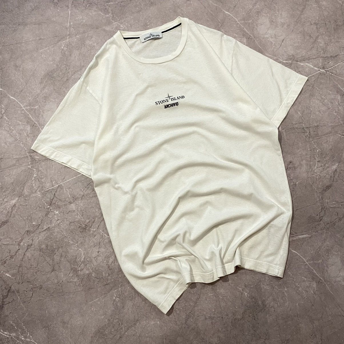 Massimo Osti STONE ISLAND TEE ARCHIVIO TEE TELA STELLA BIG LOGO Size US L / EU 52-54 / 3 - 1 Thumbnail