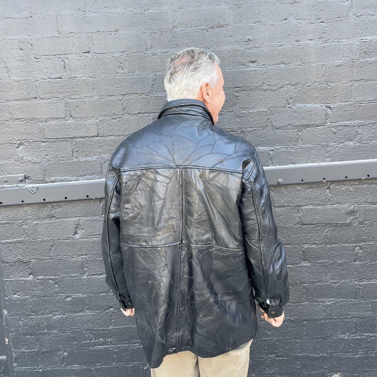 Harley Davidson × Zara Vintage maxam genuine black leather jacket size XL men’s Size US XL / EU 56 / 4 - 6 Thumbnail