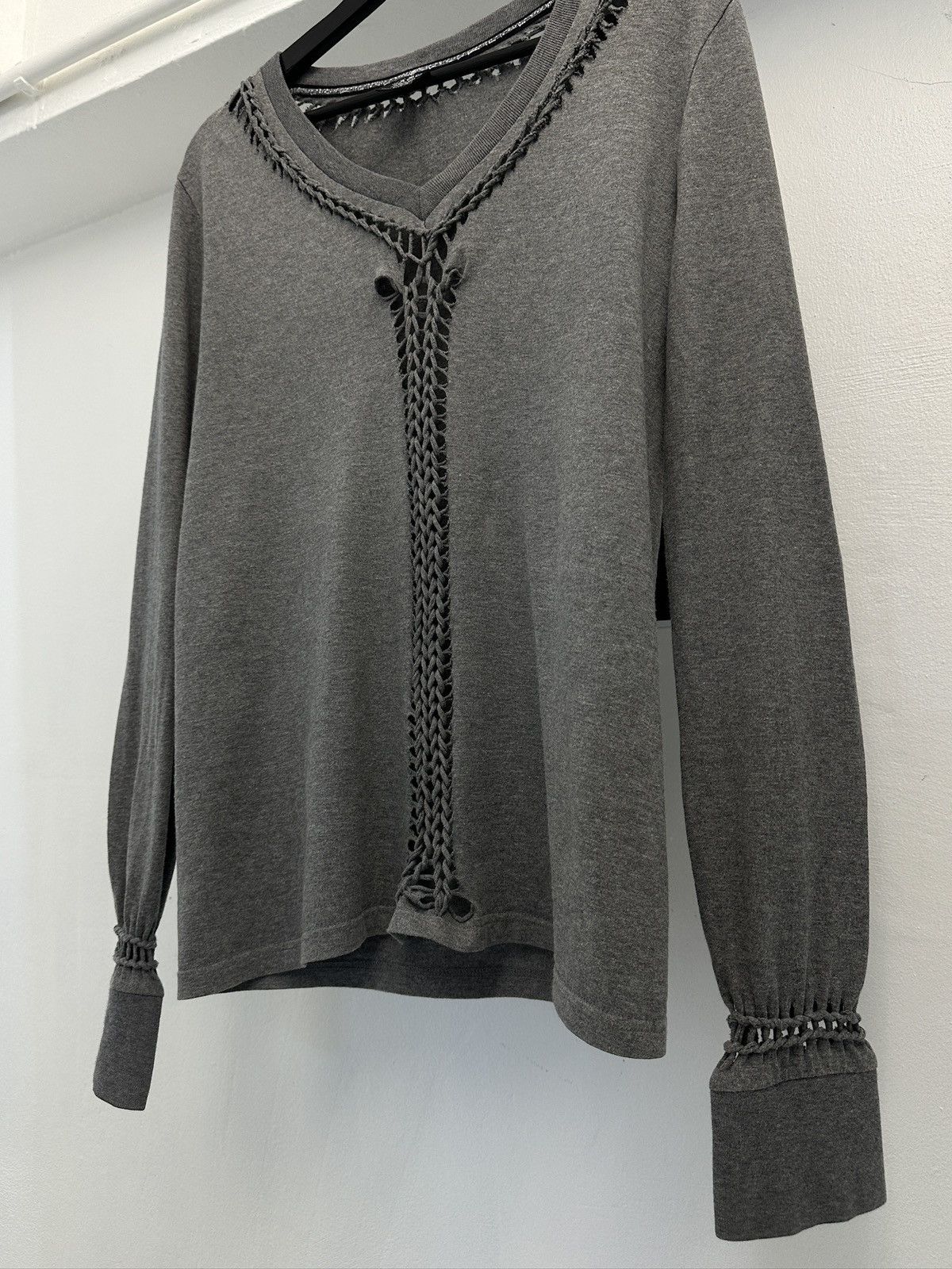 Number (N)ine Number (N)ine SS07 Braided Cutwork Long Sleeve Size US M / EU 48-50 / 2 - 4 Thumbnail