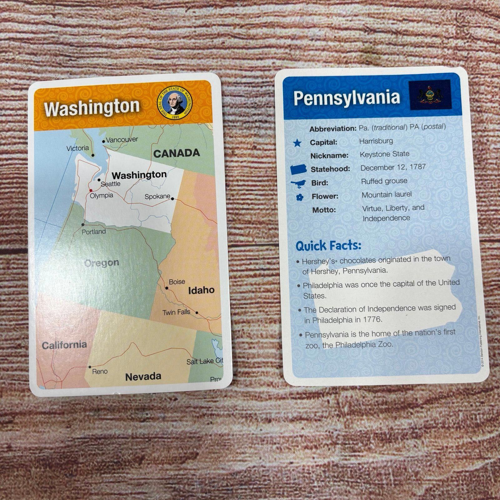 Other Let's Grow Smart United States Flash Cards Size ONE SIZE - 3 Thumbnail