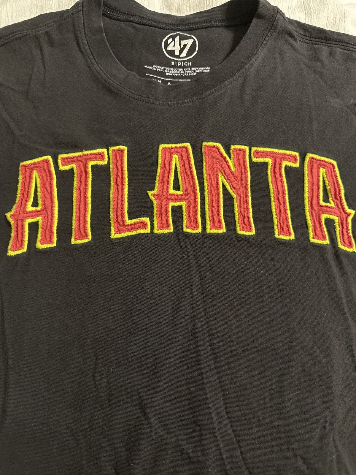 47 × 47 Brand × NBA ‘47 Brand Atlanta Hawks NBA Short Sleeve Tee Size US S / EU 44-46 / 1 - 4 Thumbnail