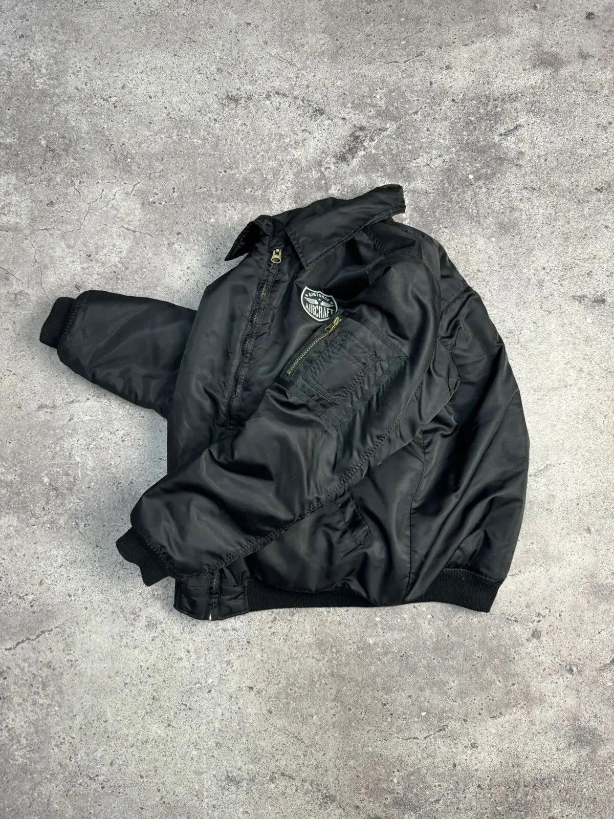 Japanese Brand × Vintage VINTAGE Y2K MA 1 intermediate Bomber Alpha Industies jacket Size US L / EU 52-54 / 3 - 9 Thumbnail
