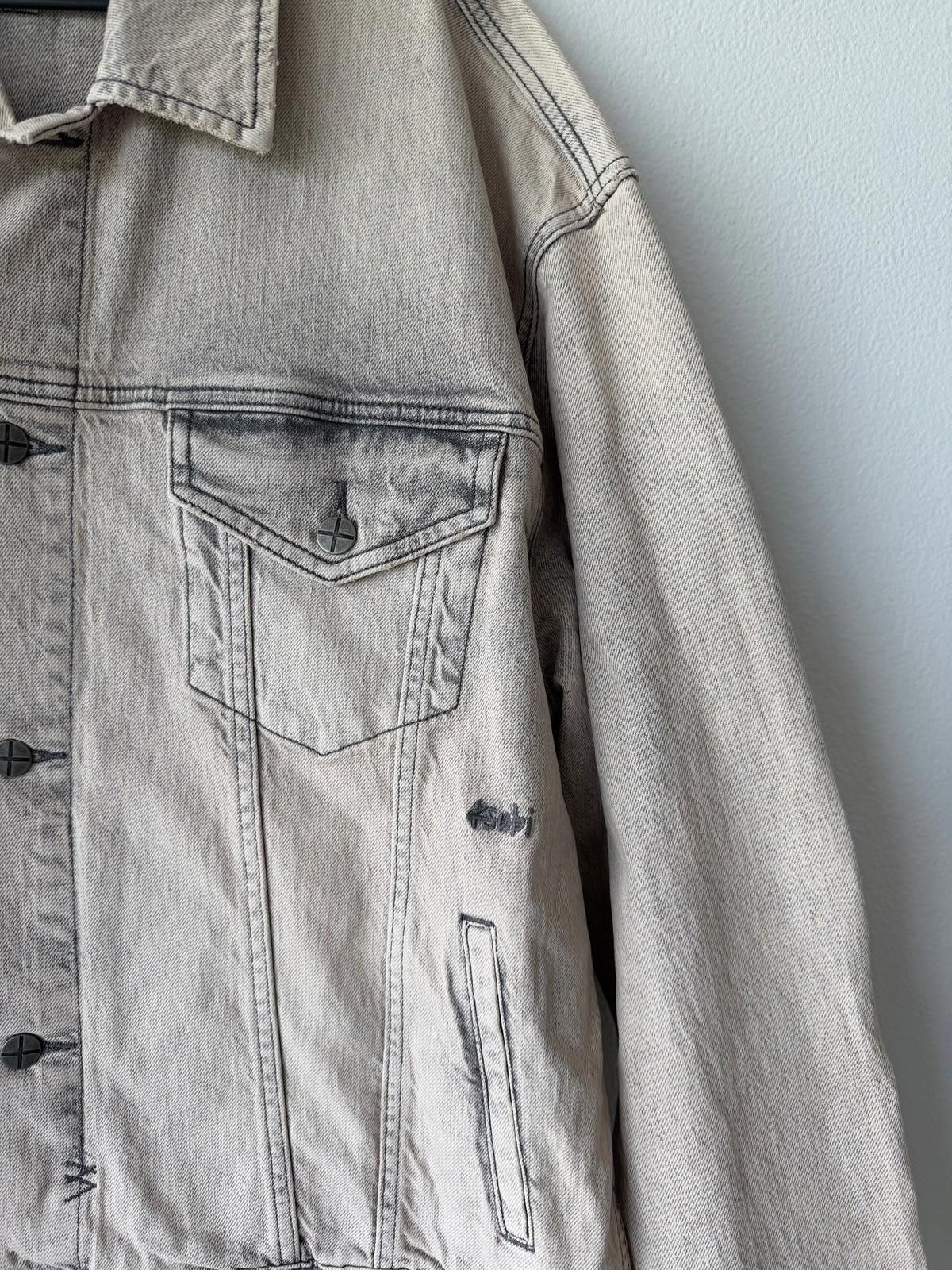 Ksubi new Ksubi mens oh g jacket medium m denim pluto grey 3 Size US M / EU 48-50 / 2 - 4 Thumbnail
