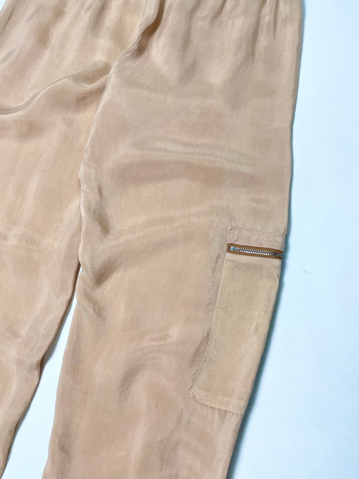 Emporio Armani Emporio Armani 🍑 peach color nylon jogger cargo pants Size 30" / US 8 / IT 44 - 10 Thumbnail