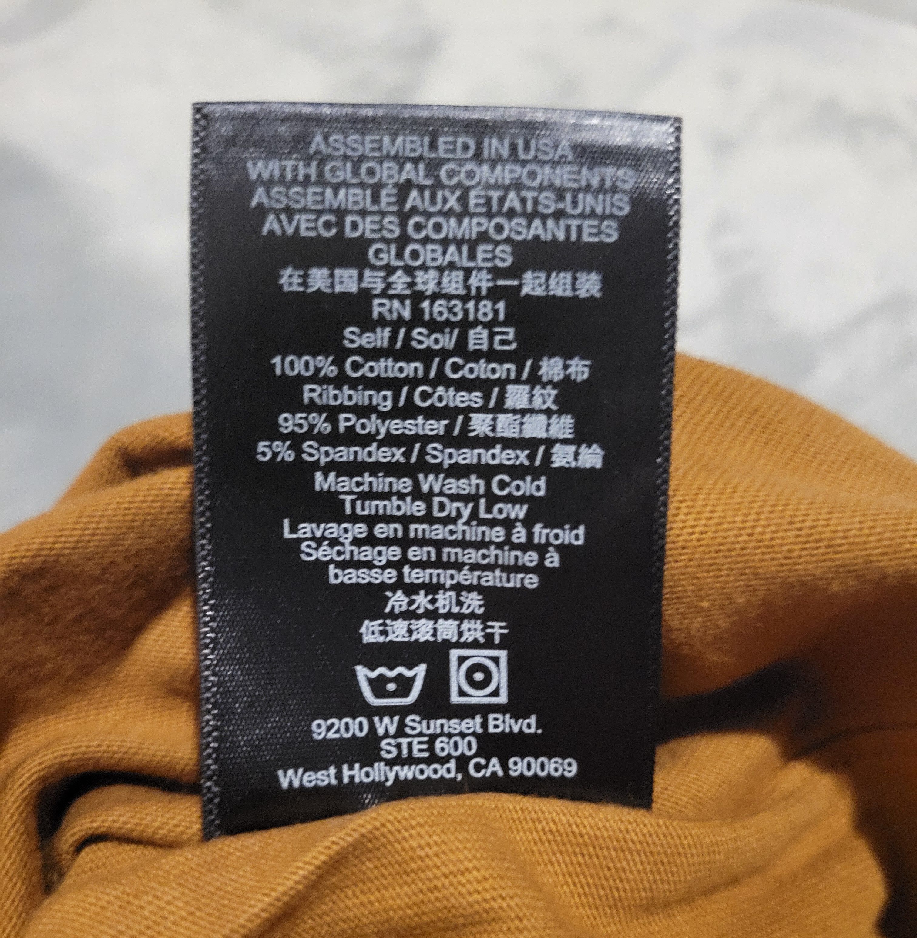 Rhude Rhude Reverse Tee - Camel -Oversized Small -Fits a Med -BNWT Size US S / EU 44-46 / 1 - 9 Thumbnail