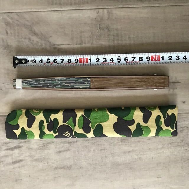 Bape 🇯🇵Kyoto limited🇯🇵 BAPE folding fan ABC camo a bathing ape NIGO Size ONE SIZE - 10 Thumbnail