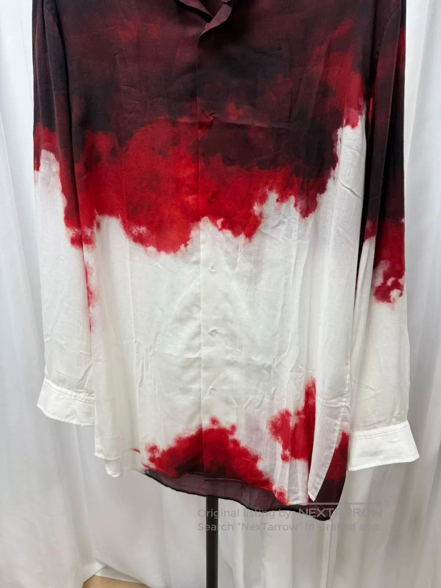 Yohji Yamamoto Yohji Yamamoto Pour Homme Red Shirt. Size US XXL / EU 58 / 5 - 3 Thumbnail