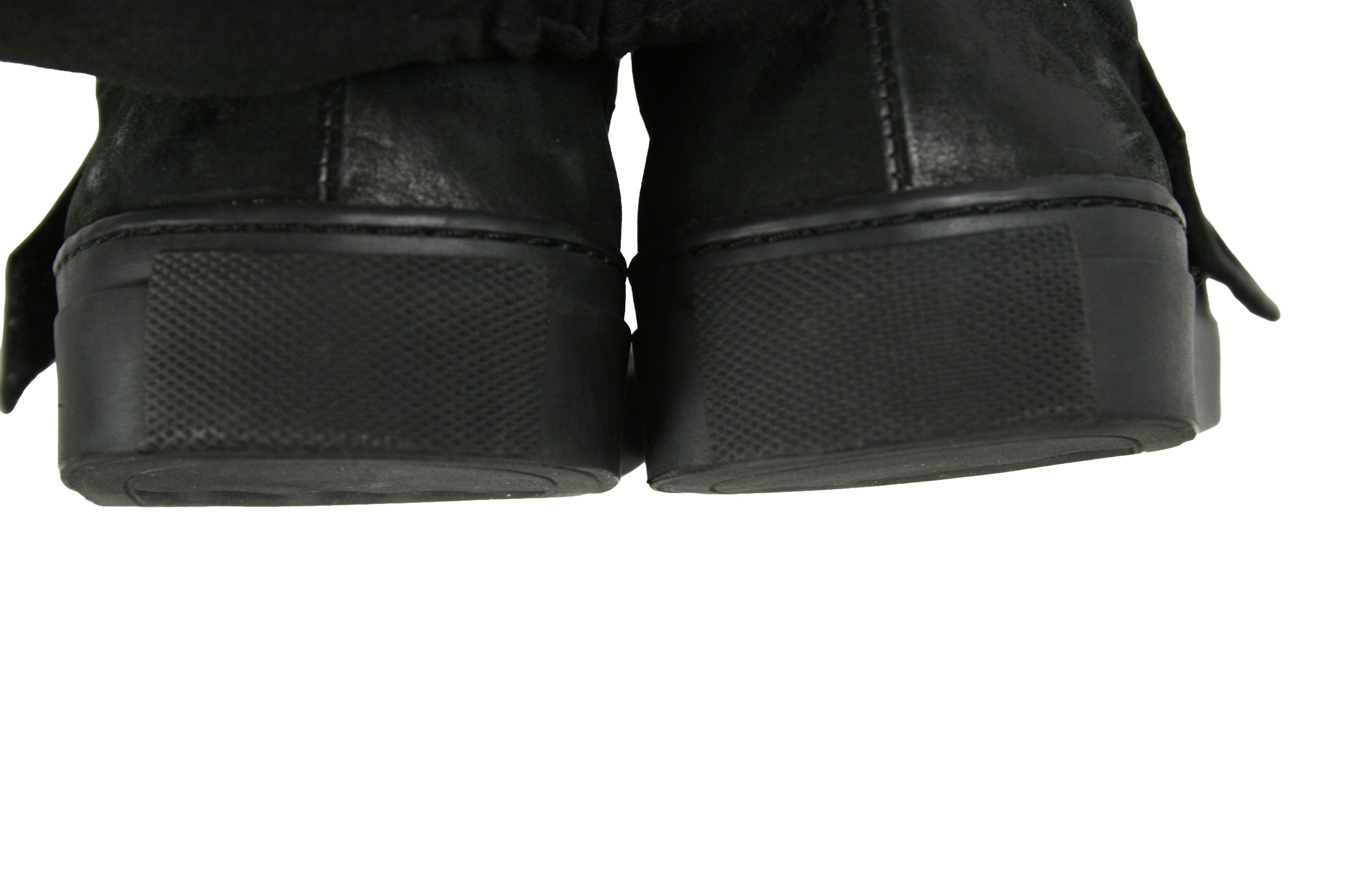 The Last Conspiracy Avant Garde Horse Leather Crinkle Straps Low Sneakers Size US 8 / IT 38 - 11 Thumbnail