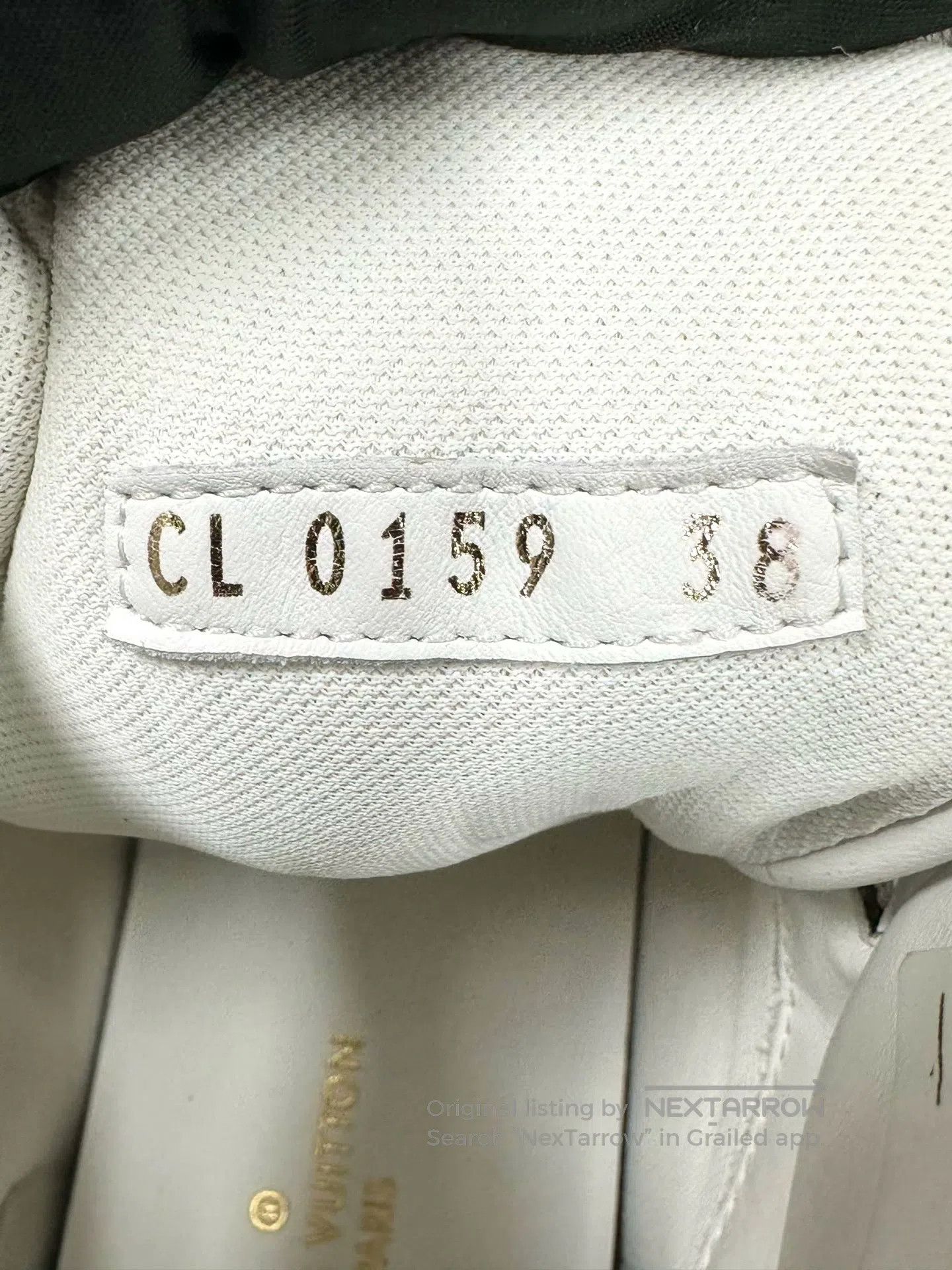 Louis Vuitton Louis Vuitton White and brown embossed logo high-top sneak Size US 7.5 / IT 37.5 - 5 Thumbnail