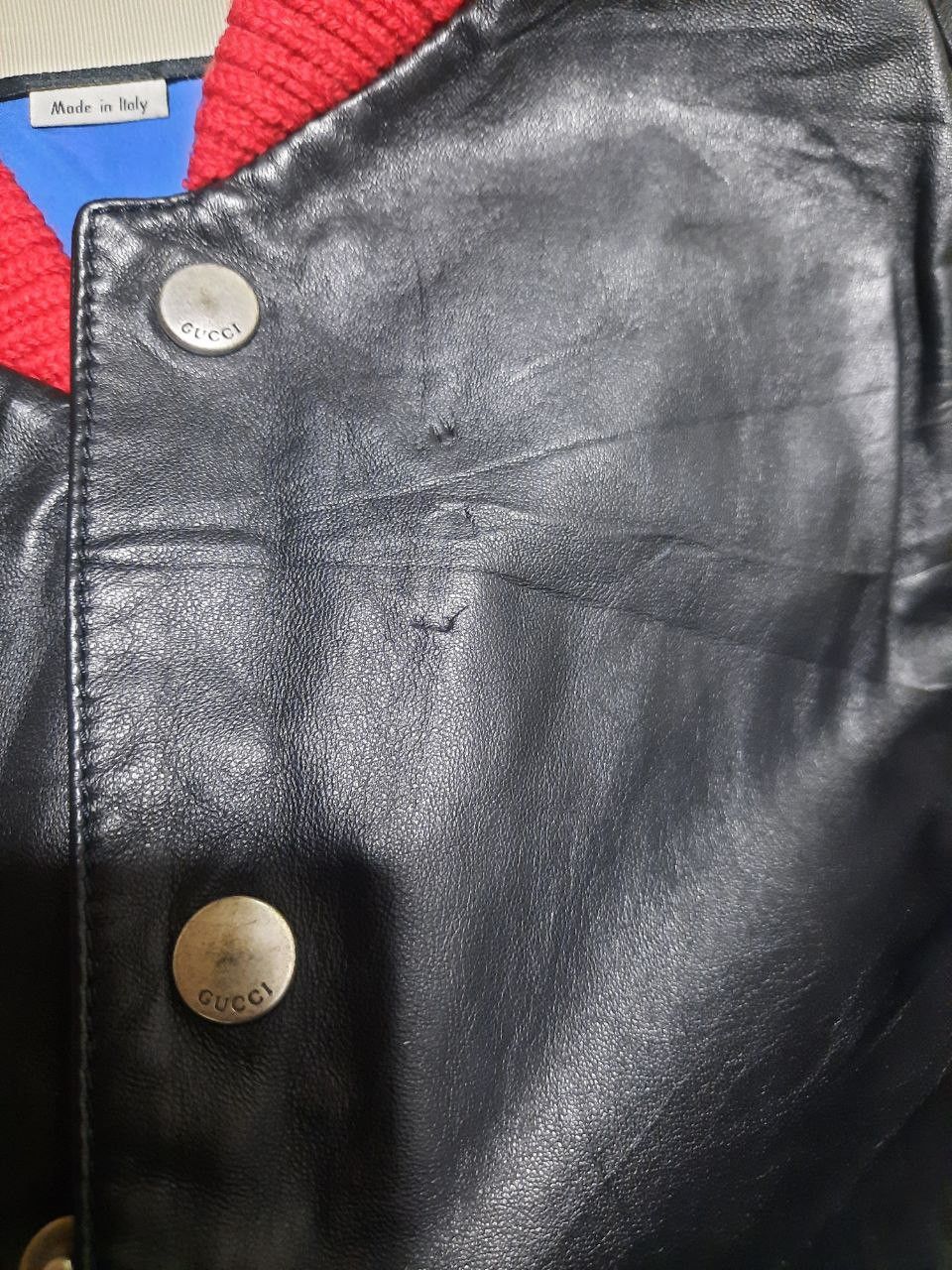 Gucci *New* Hollywood Leather Jacket Size US S / EU 44-46 / 1 - 10 Thumbnail