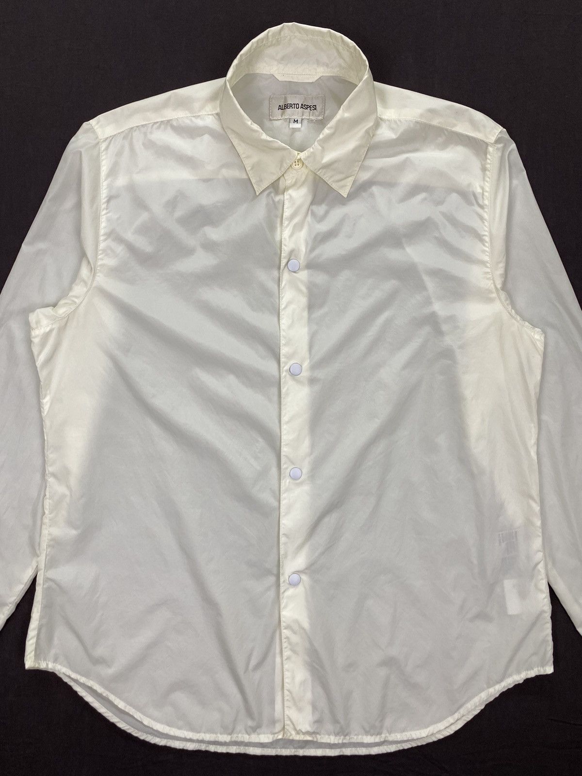 Designer Alberto Aspesi Button Ups Shirt Size US S / EU 44-46 / 1 - 4 Thumbnail