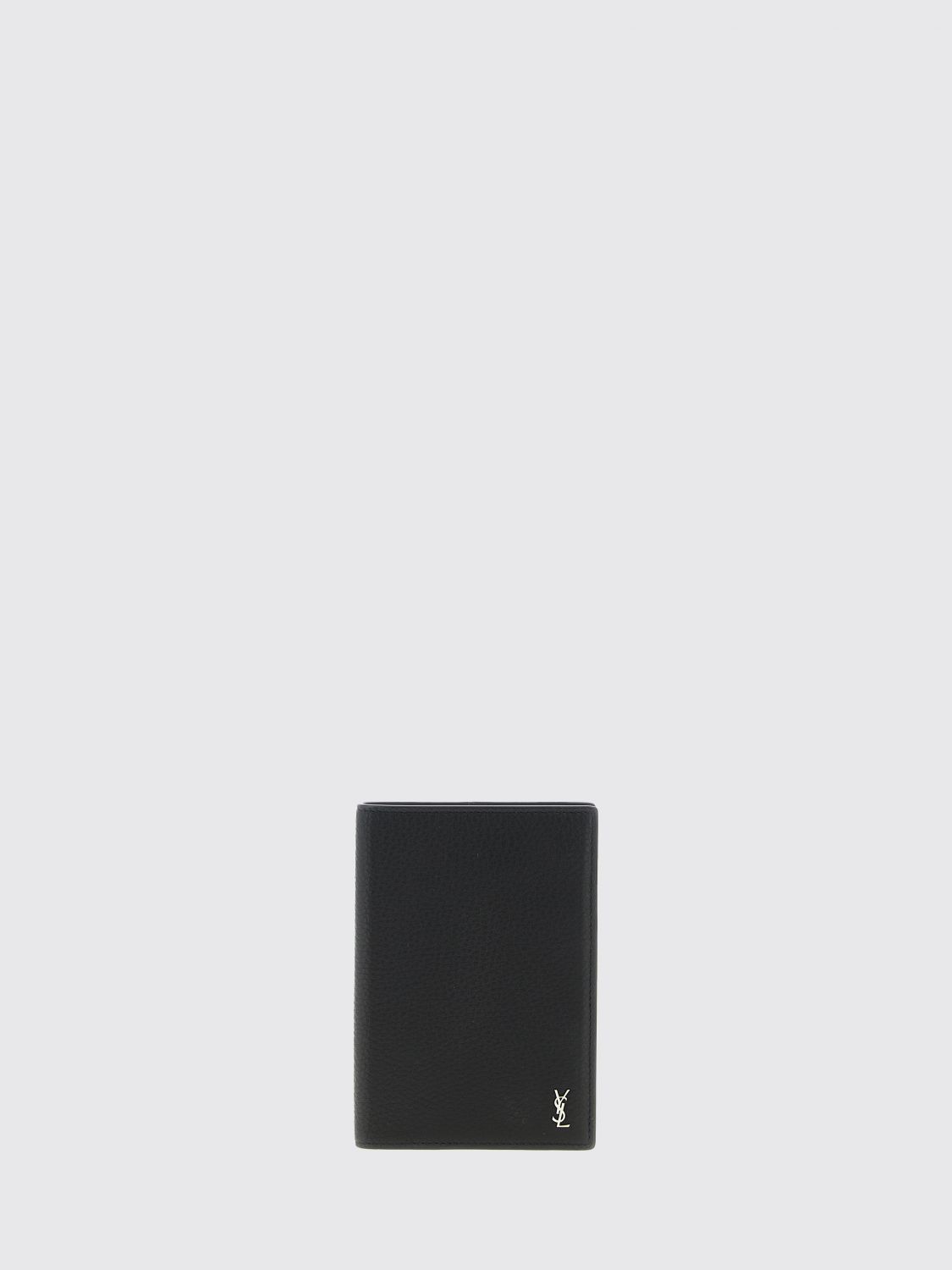 Saint Laurent Paris Saint Laurent Wallet Men Black Size ONE SIZE - 1 Thumbnail