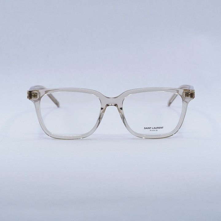 Saint Laurent Paris Saint Laurent SLM110 007 Eyeglasses Transparent Nude 53mm Size ONE SIZE - 2 Thumbnail