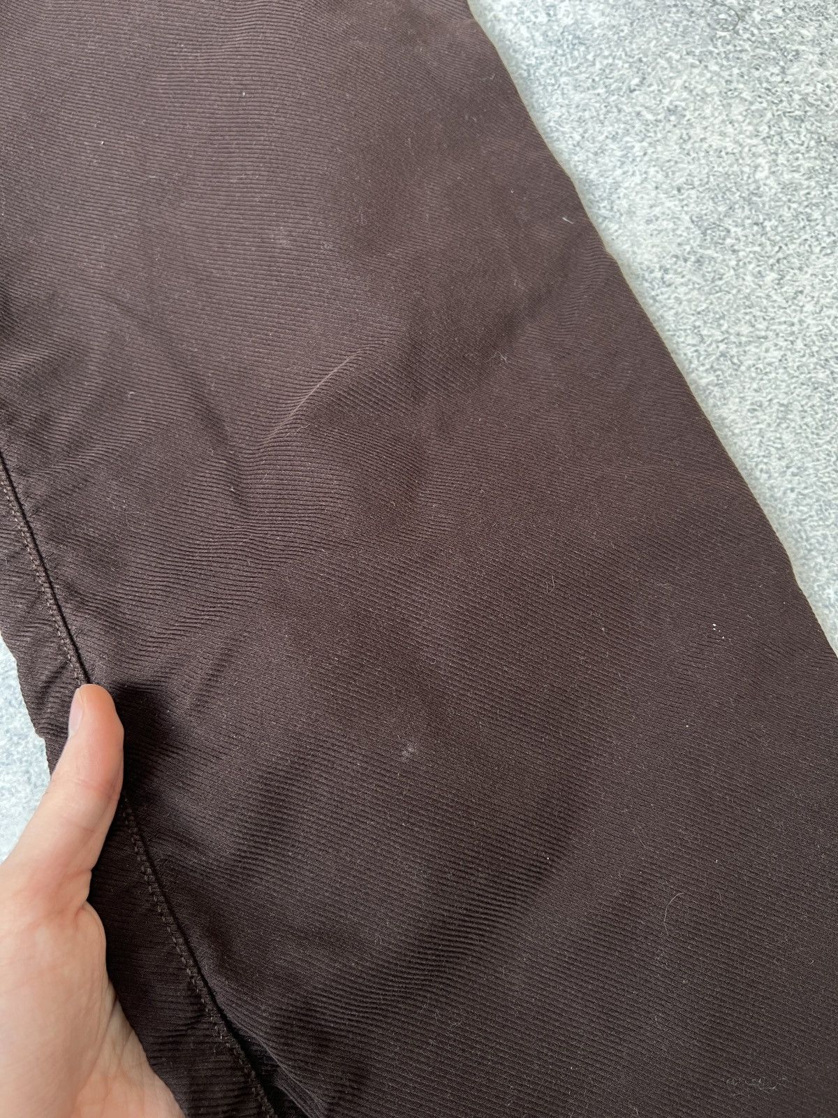 Armani × Vintage Vintage Armani Jeans Brown Streetwear Pants Size US 35 - 19 Thumbnail