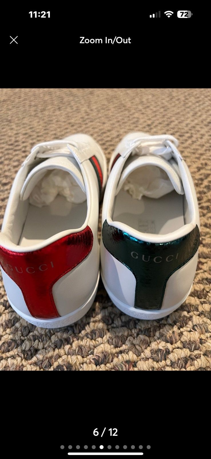 Gucci Gucci ace embroidered tiger Size US 9 / EU 42 - 5 Thumbnail