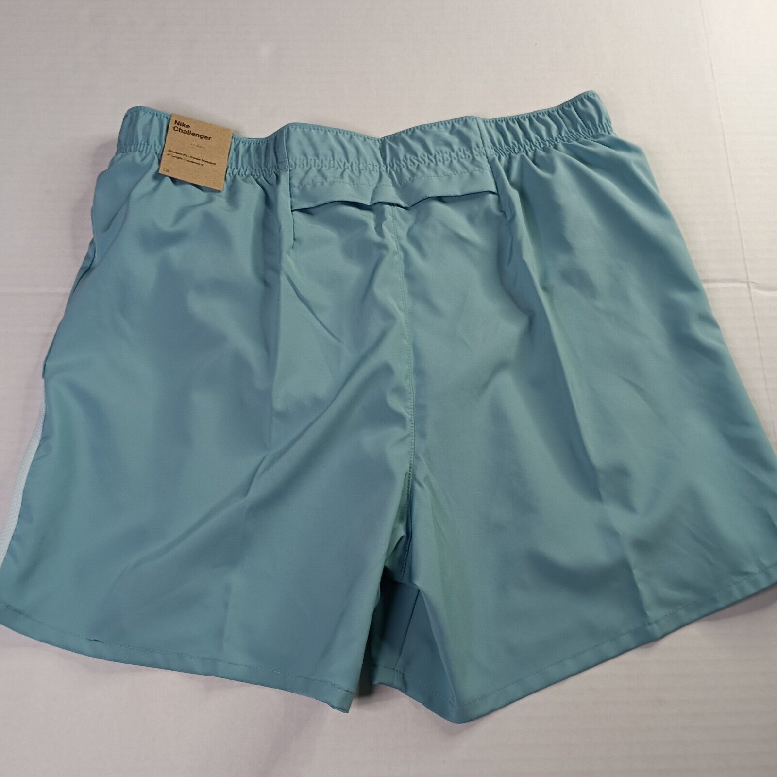Nike Nike Challenger Brief Lined Running Shorts Turquoise Men 2XL Size US 38 / EU 54 - 6 Thumbnail