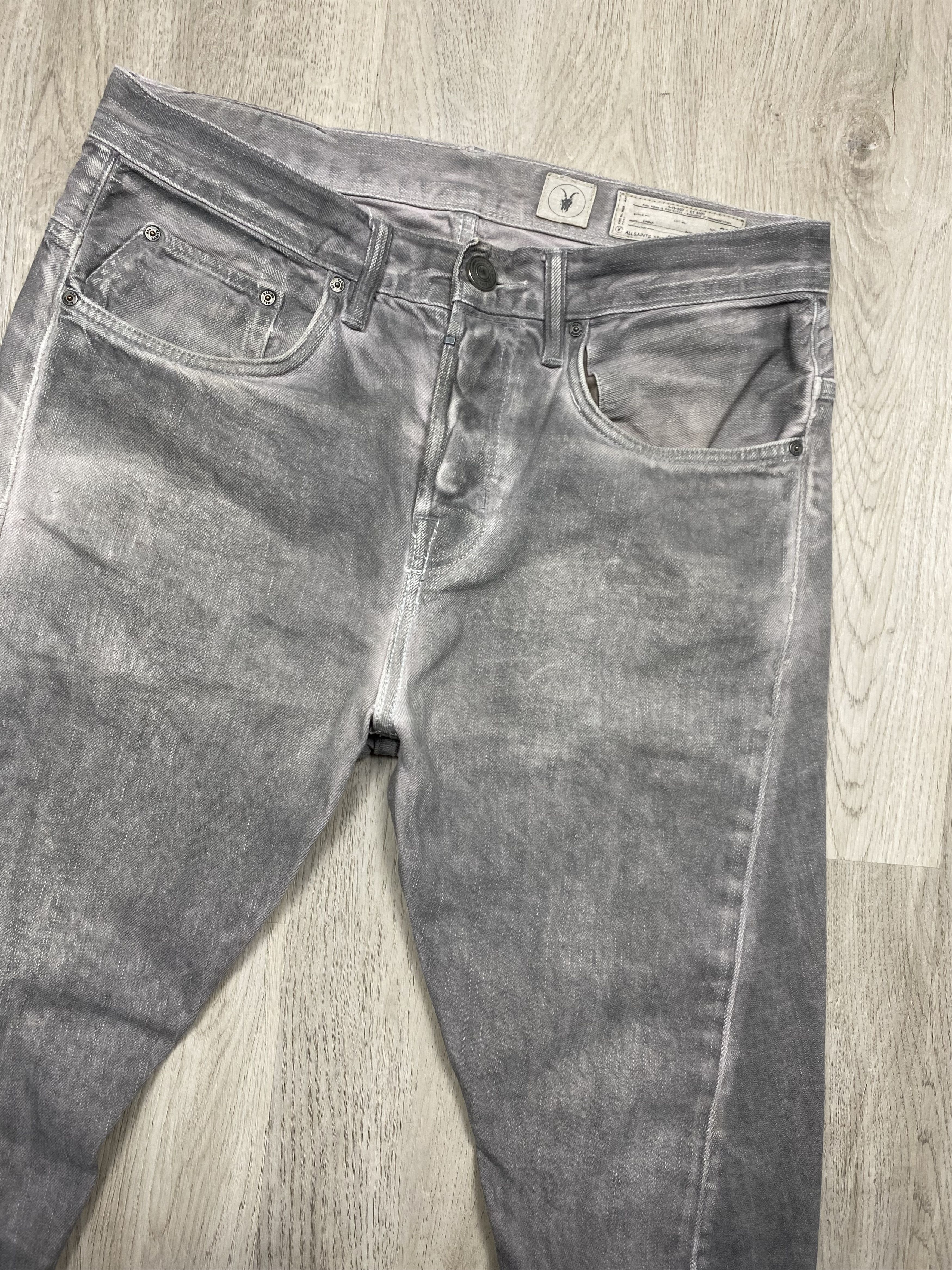 Allsaints Allsaints Mens Tumble Skinny Runner Denim Pants Jeans Size US 28 / EU 44 - 5 Thumbnail