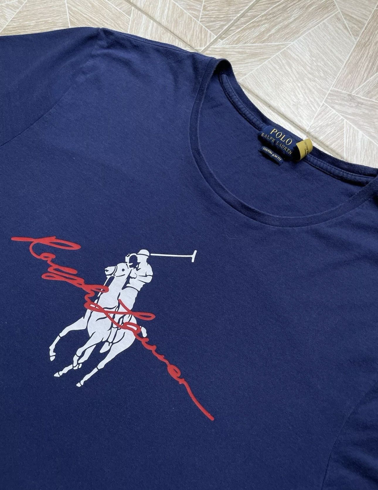 Polo Ralph Lauren Polo Ralph Lauren T-shirt Size US XXL / EU 58 / 5 - 2 Thumbnail