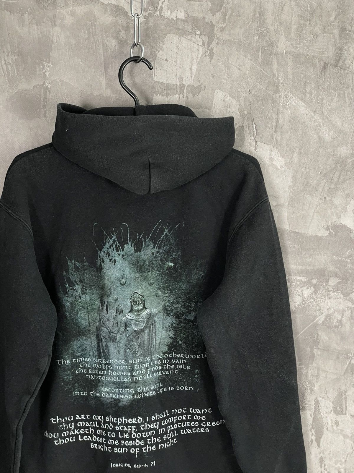 Band Tees × Vintage Vintage Eluveitie Black Metal Graphic Zip Hoodie Grunge Vibe Size US S / EU 44-46 / 1 - 11 Thumbnail