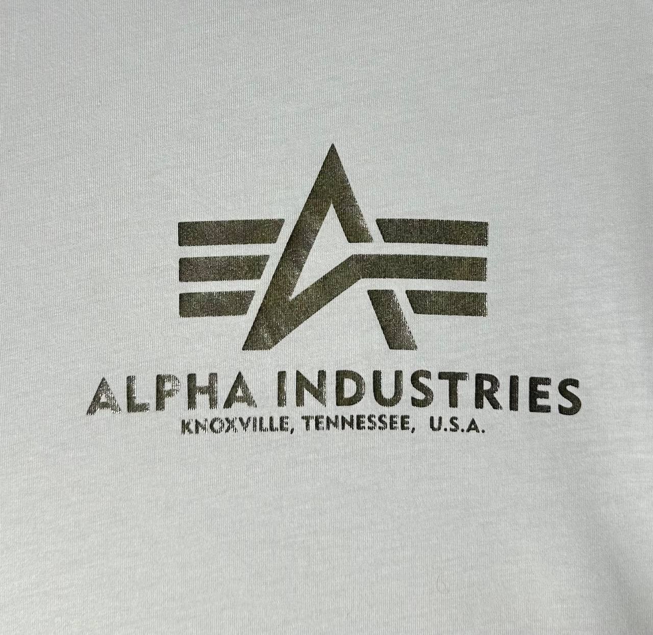 Alpha Industries Alpha Industries Basic Big Logo Print Women's T-Shirt white Size XS / US 0-2 / IT 36-38 - 2 Thumbnail