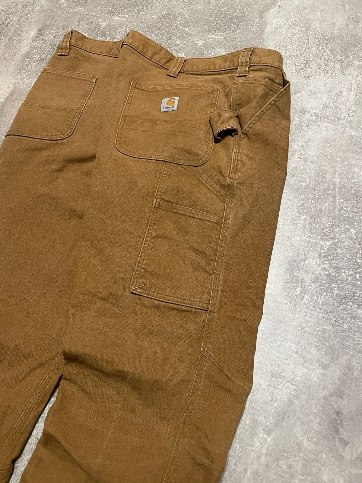 Carhartt Vintage Carhartt Carpenter Distressed Work Pants 38/34 Size US 38 / EU 54 - 2 Thumbnail