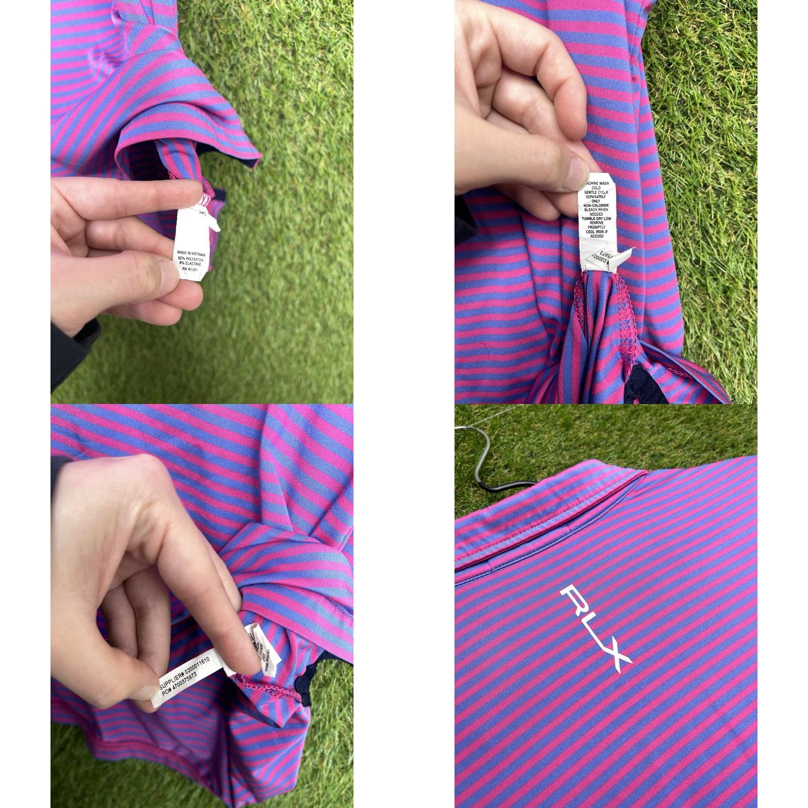 Ralph Lauren VINTAGE RLX Ralph Lauren Golf Polo Shirt Mens XL Extra Large Athletic Sportswear Size US XL / EU 56 / 4 - 9 Thumbnail