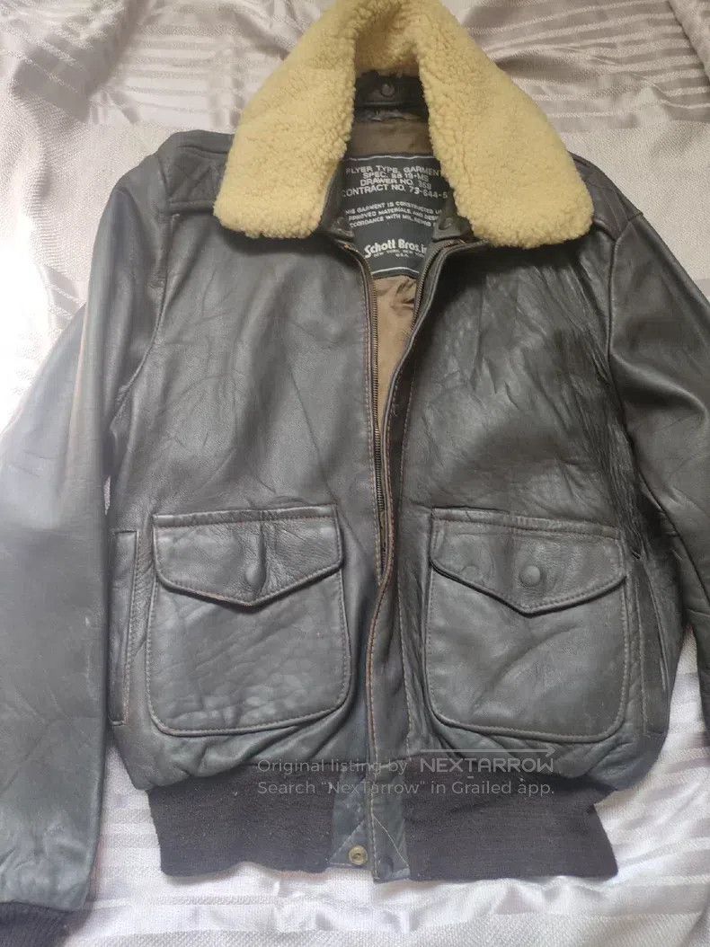 Schott Schott Air Force A2 Size US XXS / EU 40 - 1 Thumbnail