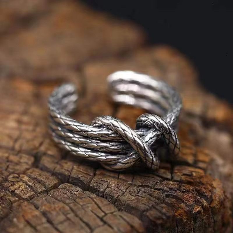 Jewelry Woven Rope Ring Size ONE SIZE - 3 Thumbnail