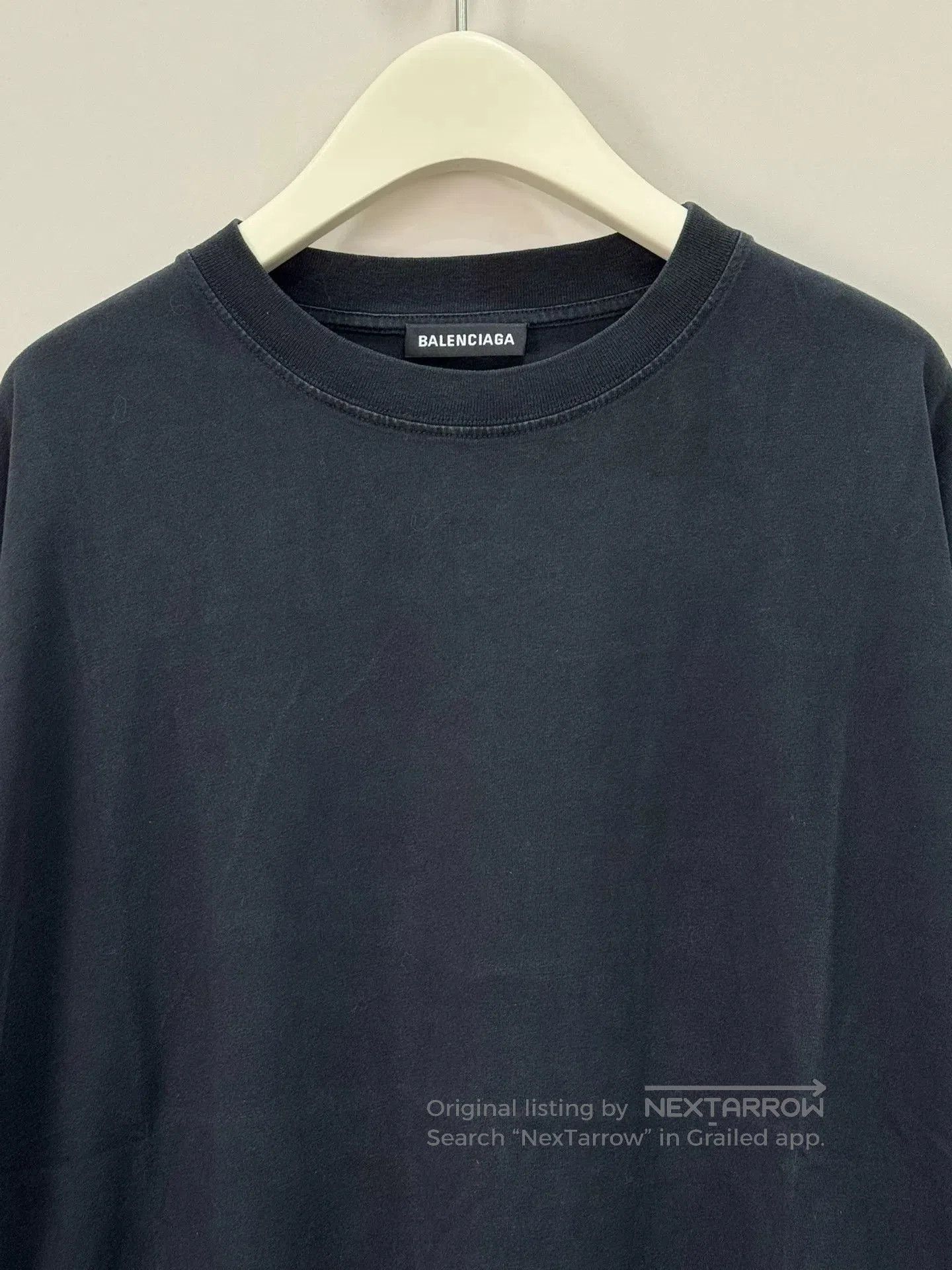 Balenciaga balenciaga short sleeve t-shirt with embroidery. Size US S / EU 44-46 / 1 - 3 Thumbnail
