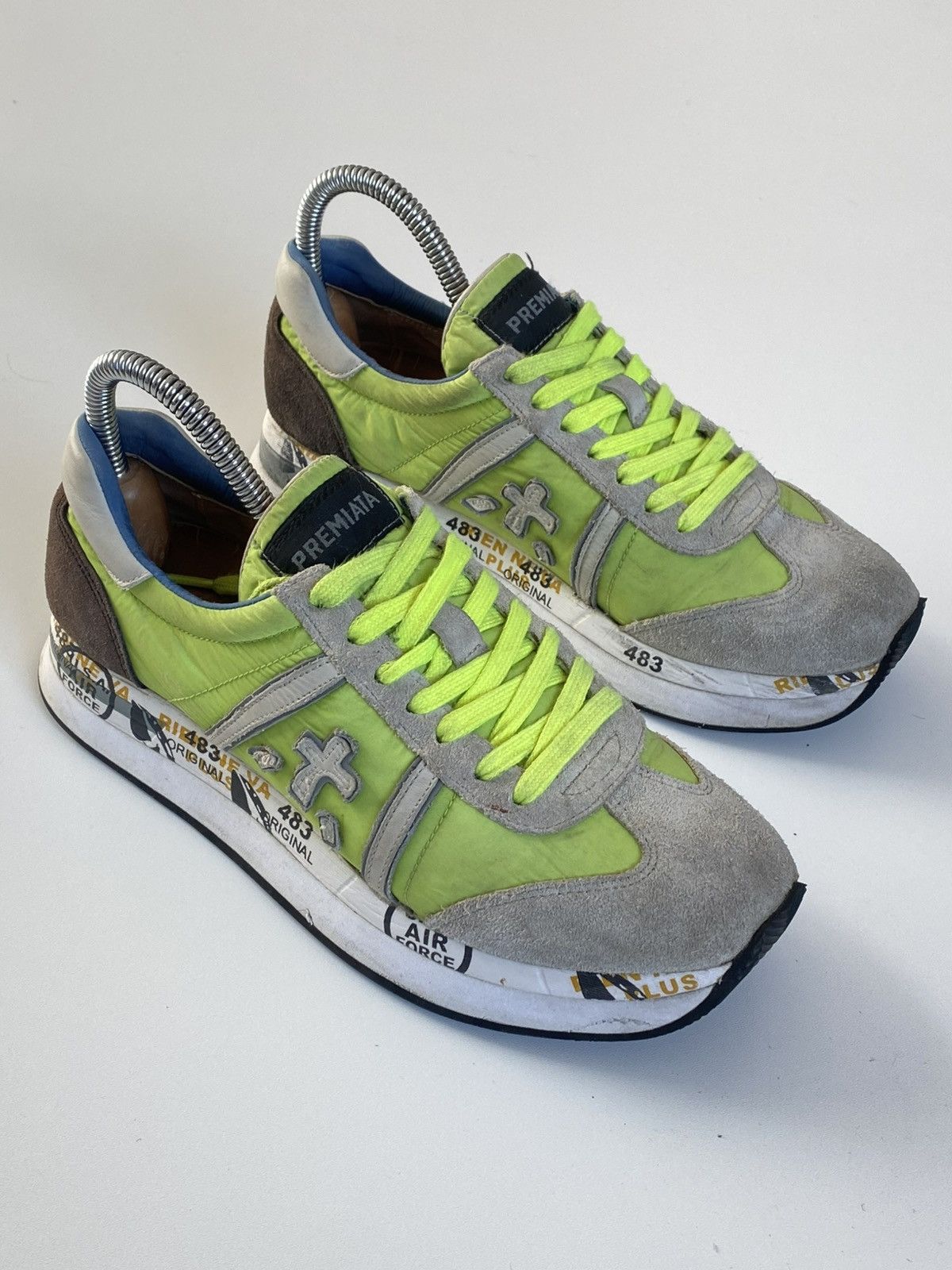 Premiata Premiata Conny Trainers Green Sneakers Size US 8 / IT 38 - 1 Thumbnail