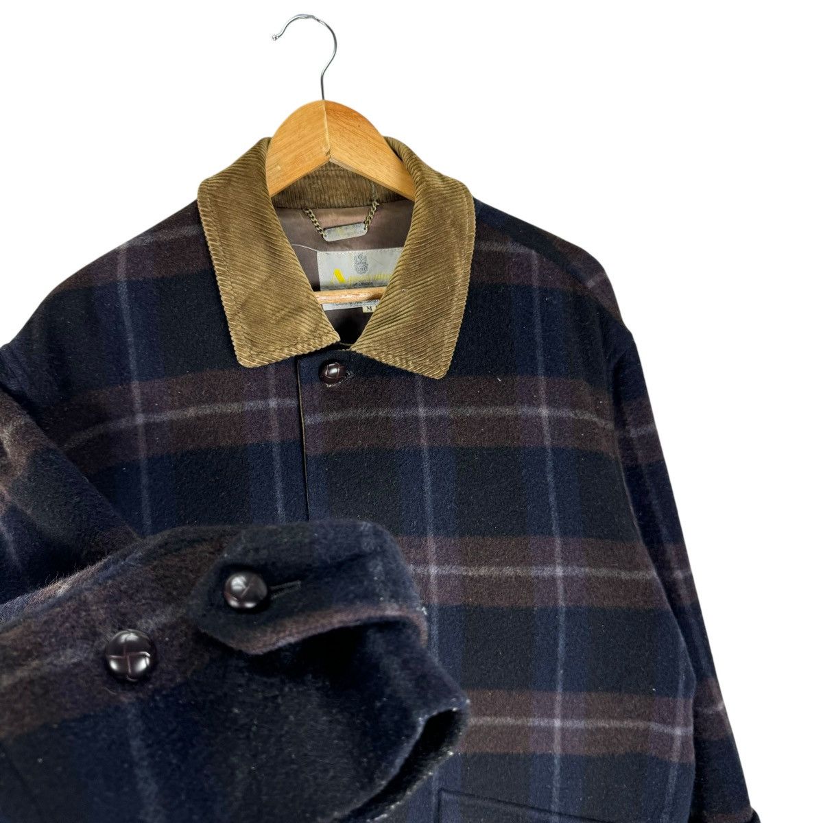 Aquascutum ⚡️AQUASCUTUM OF LONDON PLAIDS TARTAN BUTTON JACKET Size US M / EU 48-50 / 2 - 5 Thumbnail