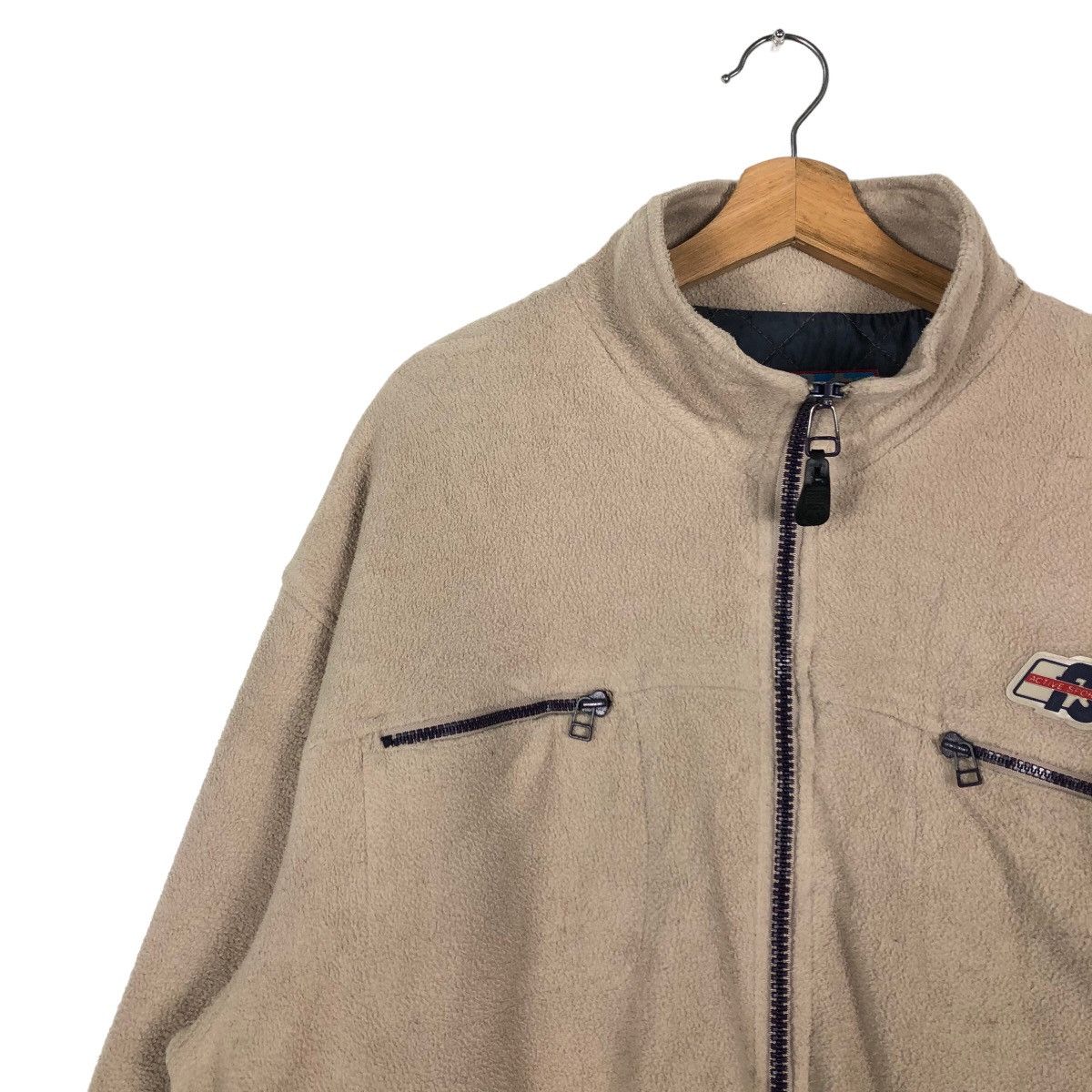BEAUTY&YOUTH 🔥Vintage Bomber Jacket Fleece Youth Culture Big Logo Skate Size US L / EU 52-54 / 3 - 7 Thumbnail