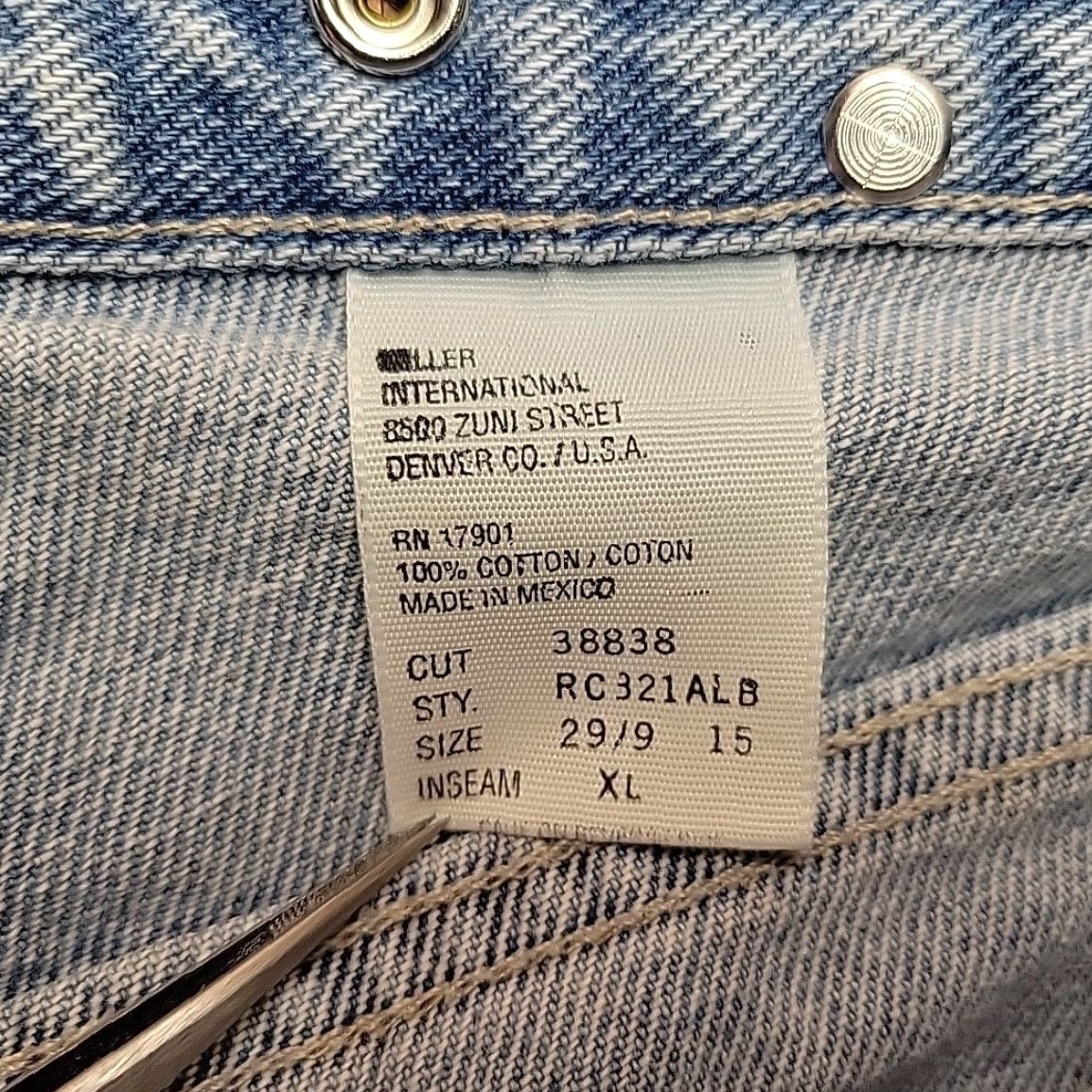 Vintage VINTAGE Rockies Jeans Women 29 9 30x30 Blue Denim Western Horse Riding 90s Y2K Womens Jeans Size 29" - 5 Thumbnail