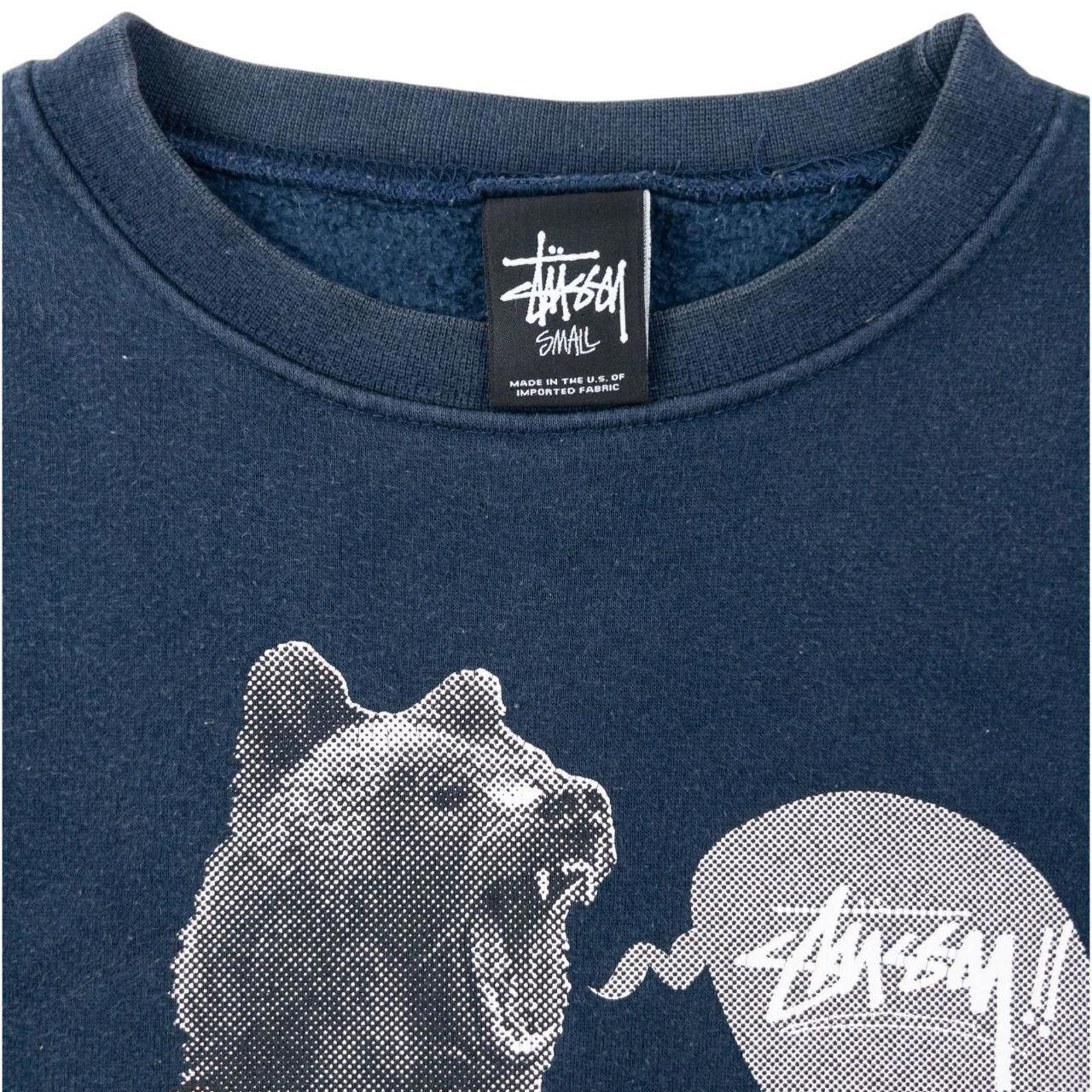 Stussy Stussy Bear Graphic Sweatshirt Size S Size US S / EU 44-46 / 1 - 3 Thumbnail