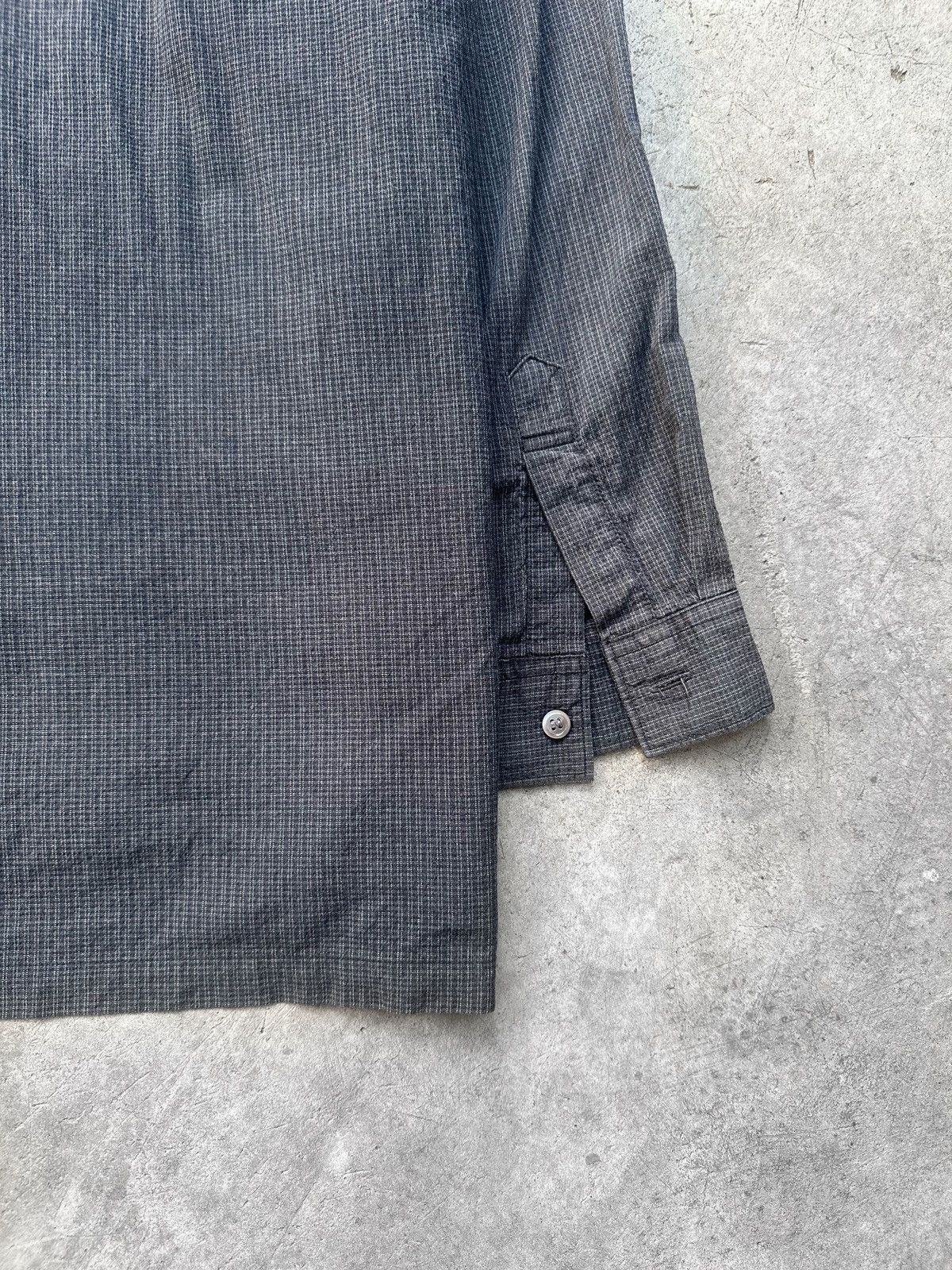 Yohji Yamamoto Vintage Rayon Checked Zip Jacket Size US L / EU 52-54 / 3 - 7 Thumbnail