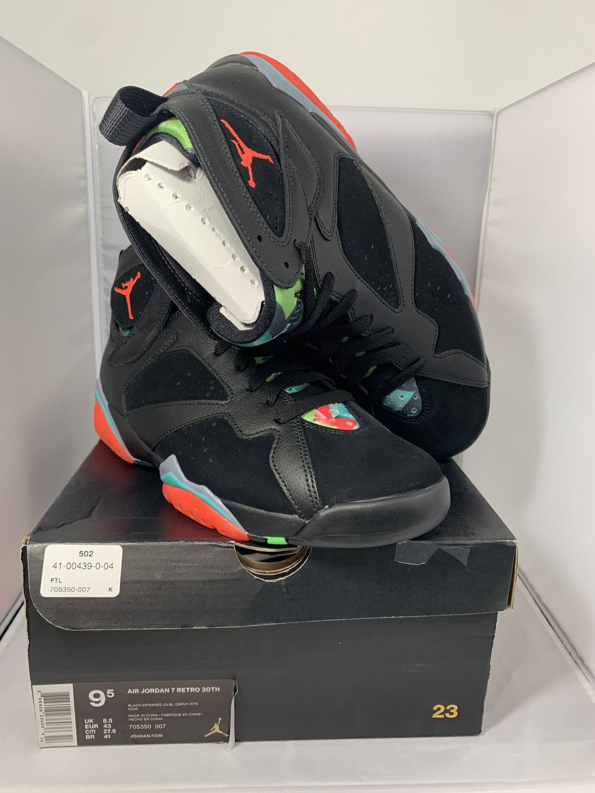 Jordan Brand Air Jordan 7 Retro 30th “Barcelona nights” Size US 9.5 / EU 42-43 - 2 Thumbnail