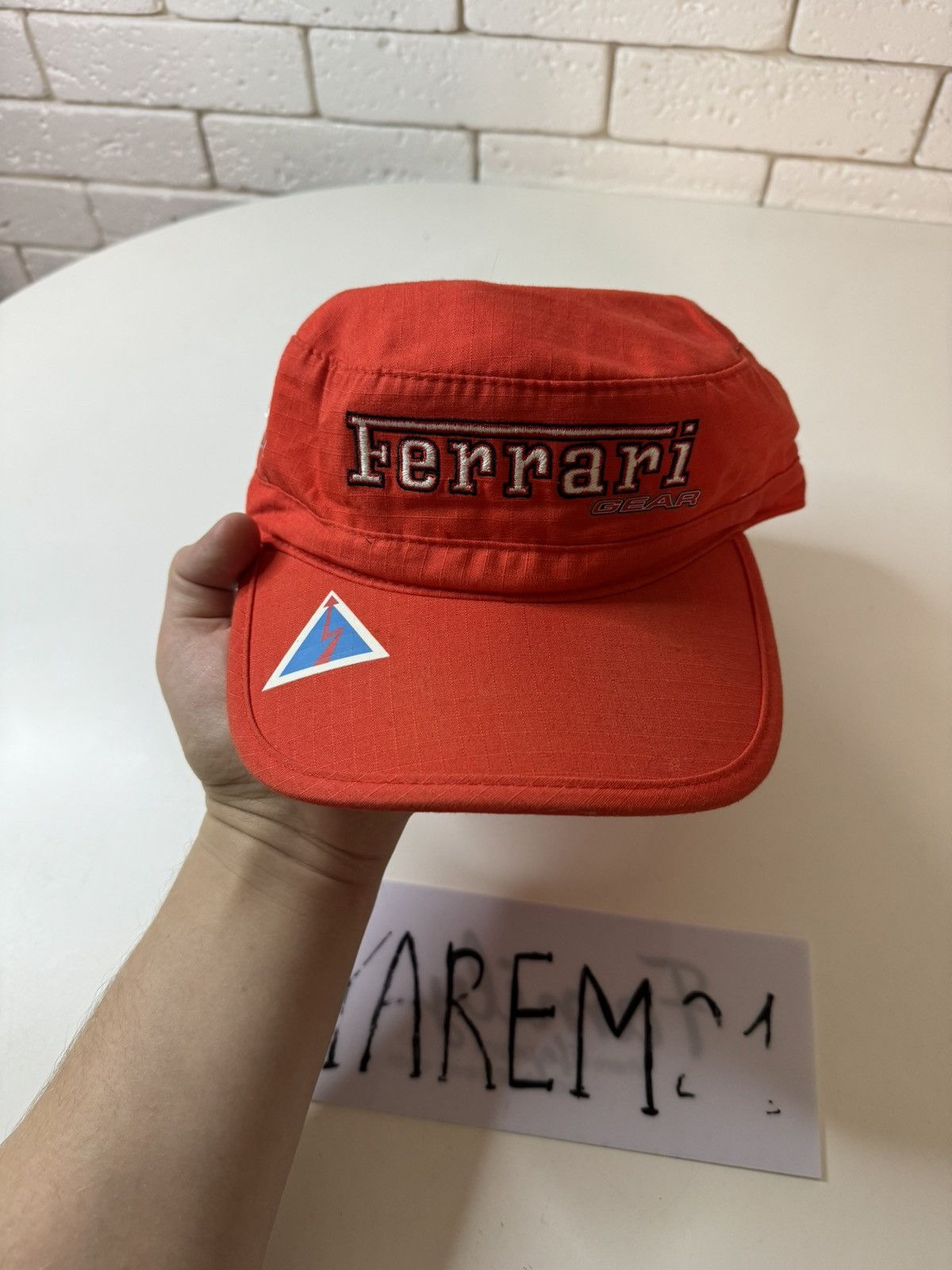 Vintage Ferrari gear vintage cap hat Size ONE SIZE - 2 Thumbnail