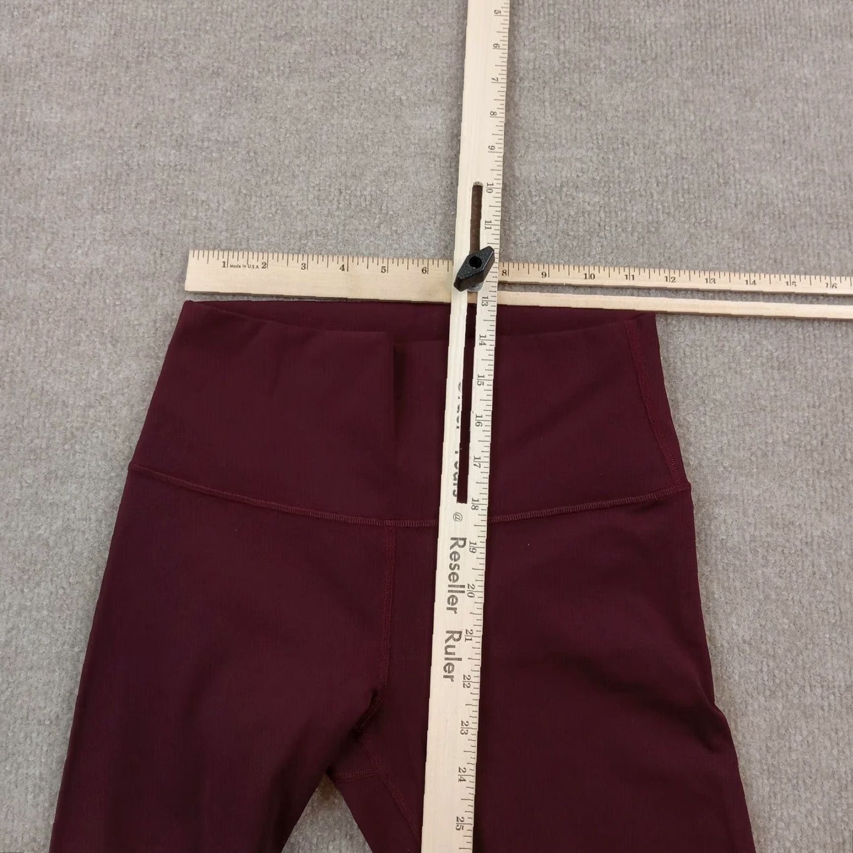 Lululemon Lululemon Leggings Womens Size 6 Red Running Yoga Compression Stretch Comfort Size 28" / US 6 / IT 42 - 4 Thumbnail